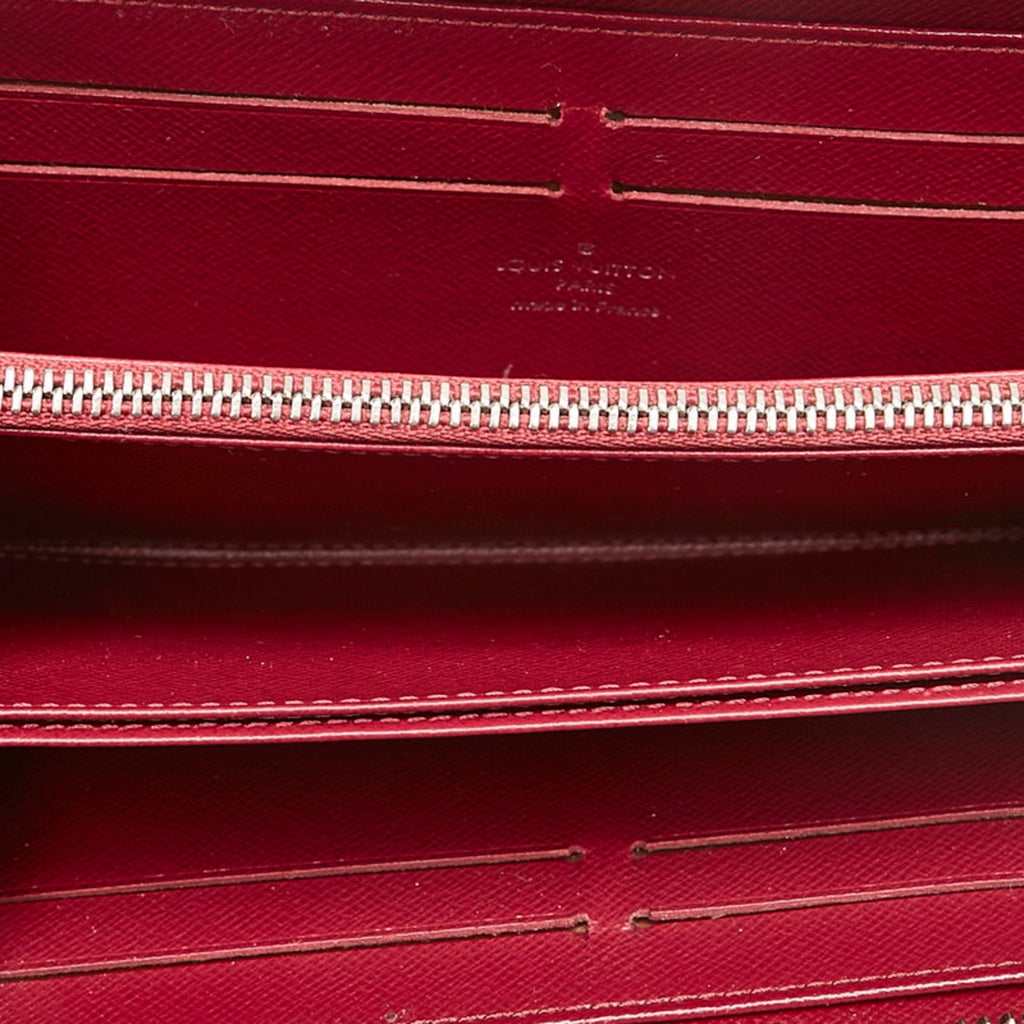 Louis Vuitton Fuchsia Purple Leather Long Wallet