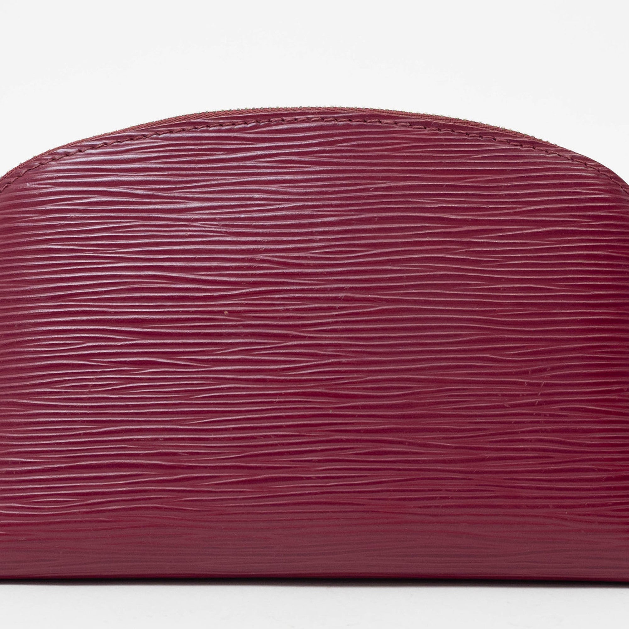 Louis Vuitton Epi Fuchsia Epi Leather Pouch