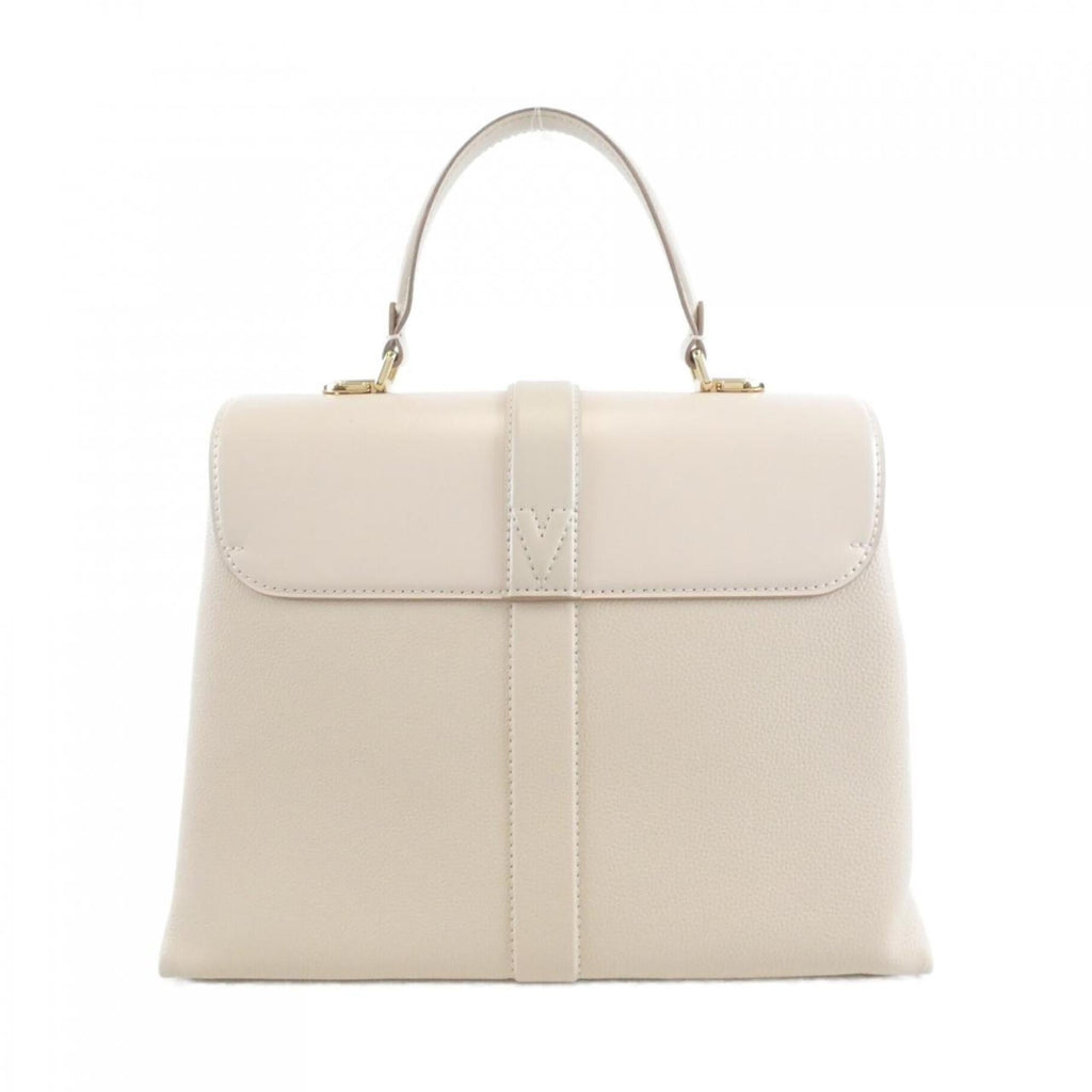 Louis Vuitton Cream Leather Handbag