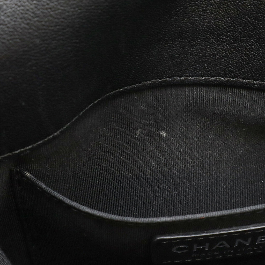 Chanel Black Leather Shoulder Bag