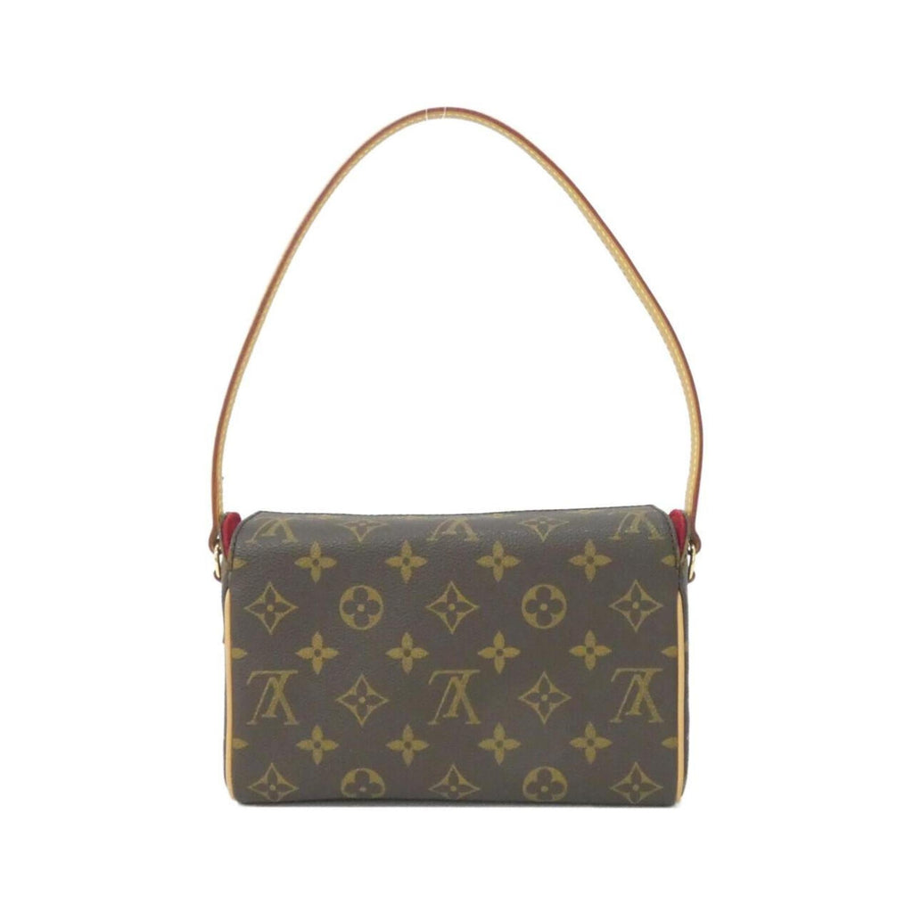 Louis Vuitton Brown Coated Canvas Handbag