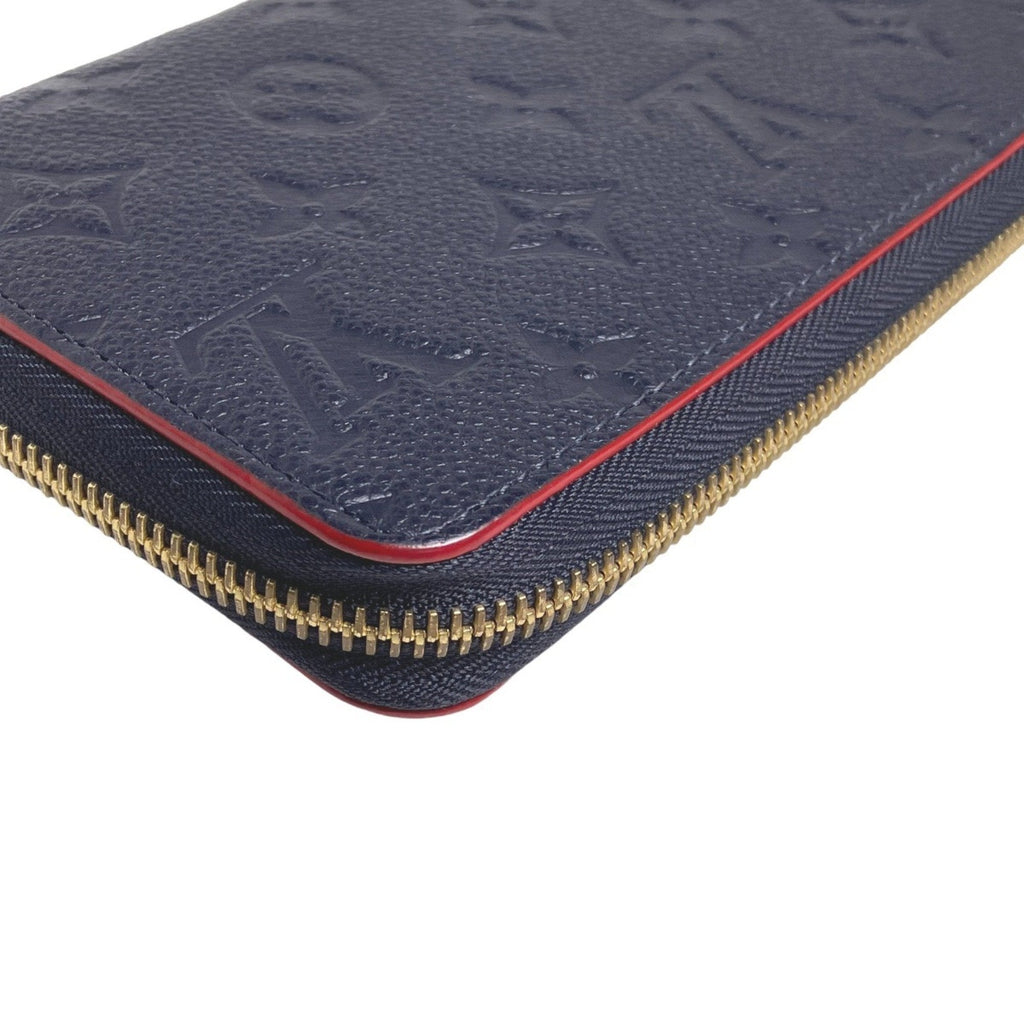 Louis Vuitton Marine Rouge Monogram Empreinte Long Wallet