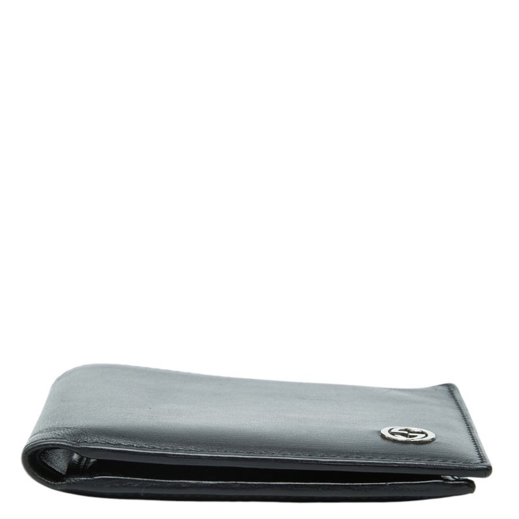 Gucci Black Leather Wallet (Bi-Fold) (Pre-Owned)