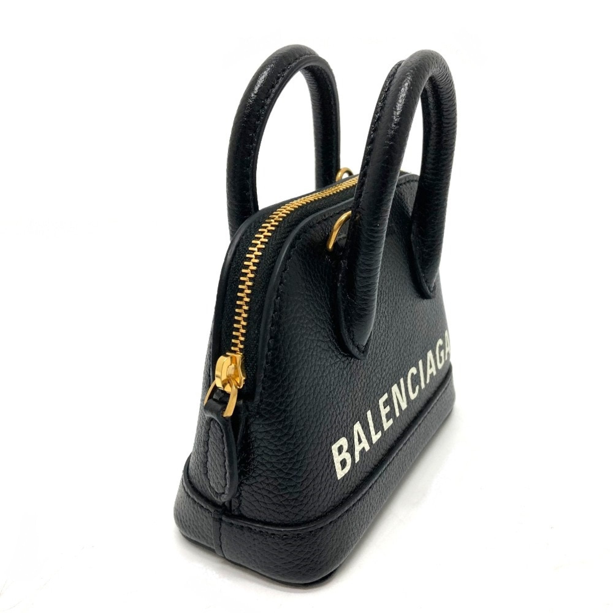 Balenciaga Black Leather Shoulder