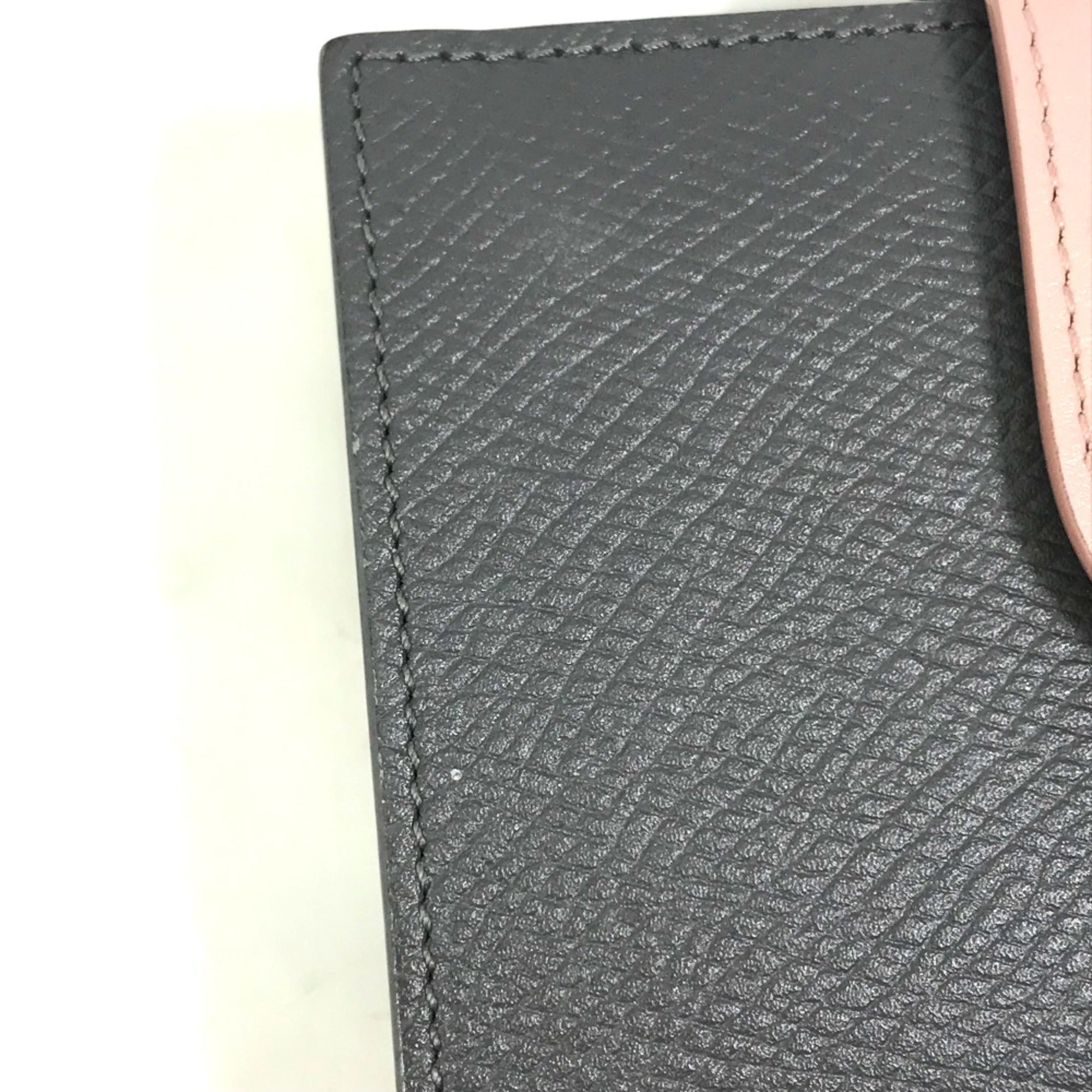 Celine Gray Leather Wallet (Tri-Fold)