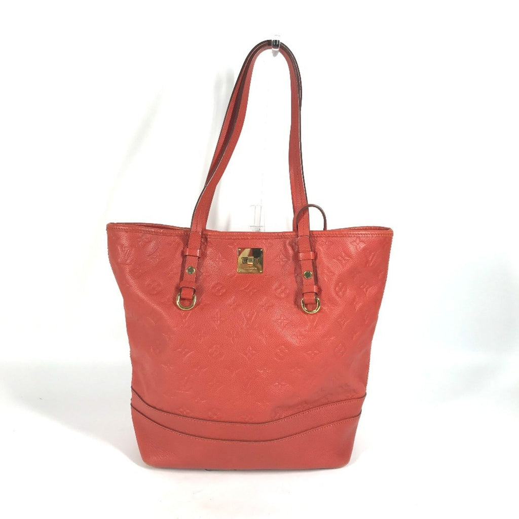 Louis Vuitton Monogram Empreinte Red Color Monogram Empreinte Shoulder Bag Tote Bag