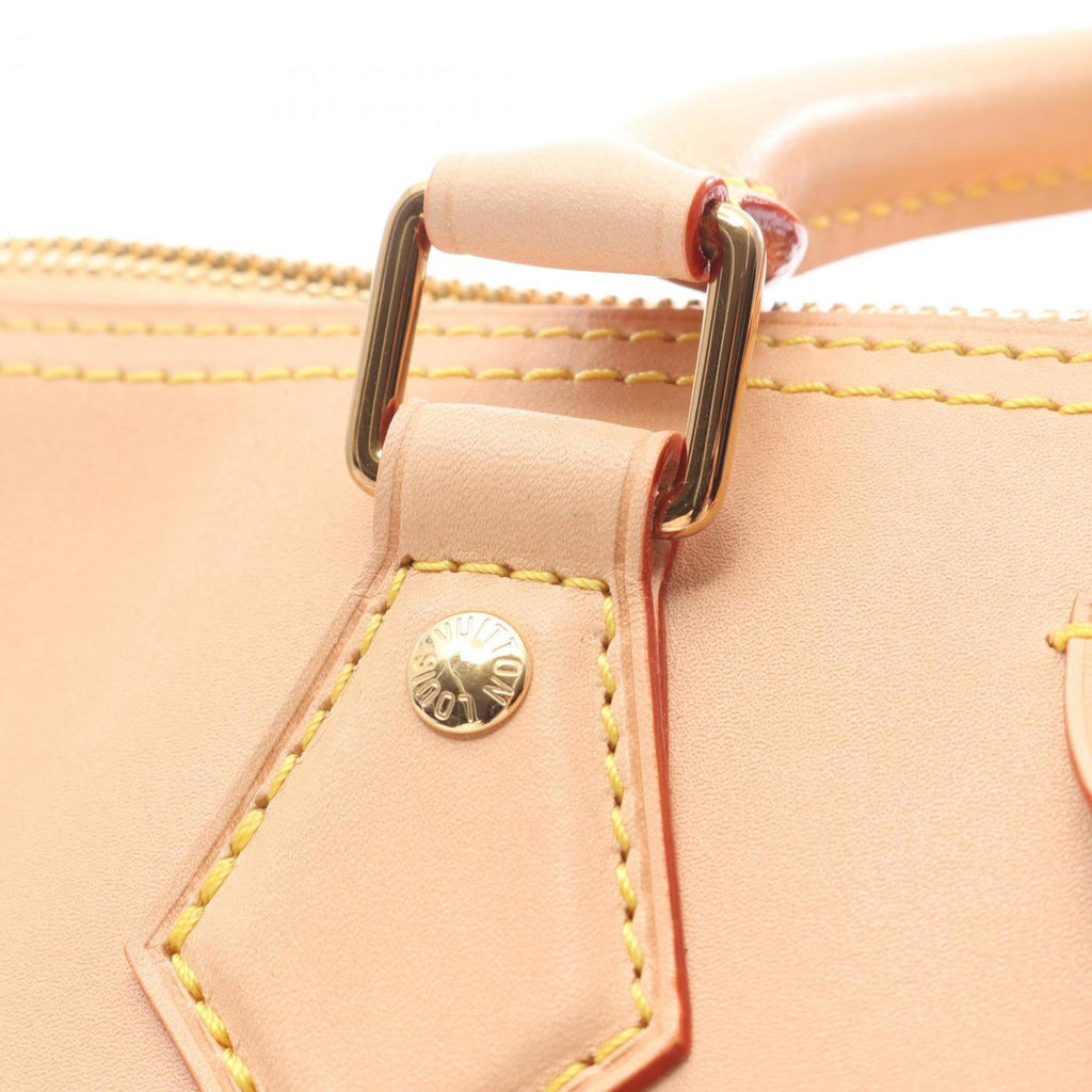 Louis Vuitton Beige Leather Handbag