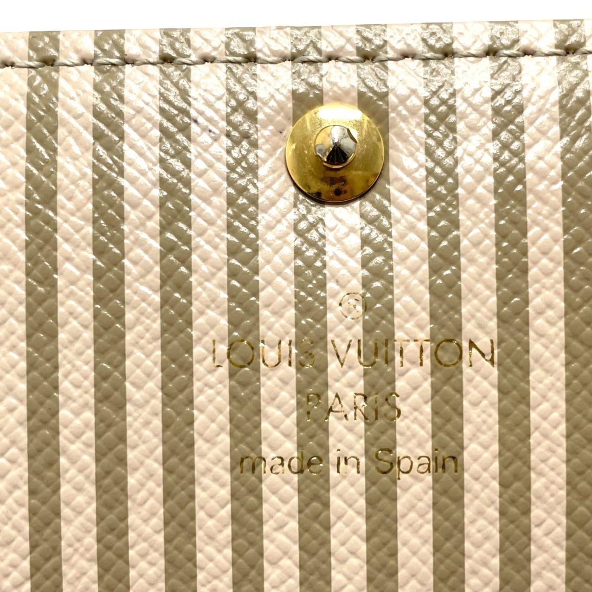 Louis Vuitton Damier Brown Damier Canvas Ebene Damier Canvas Long Wallet