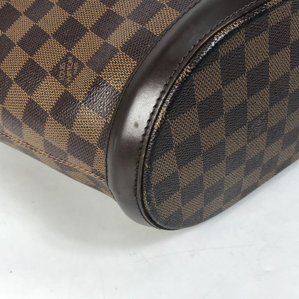 Louis Vuitton Damier Brown Ebene Damier Canvas Shoulder Bag Tote Bag