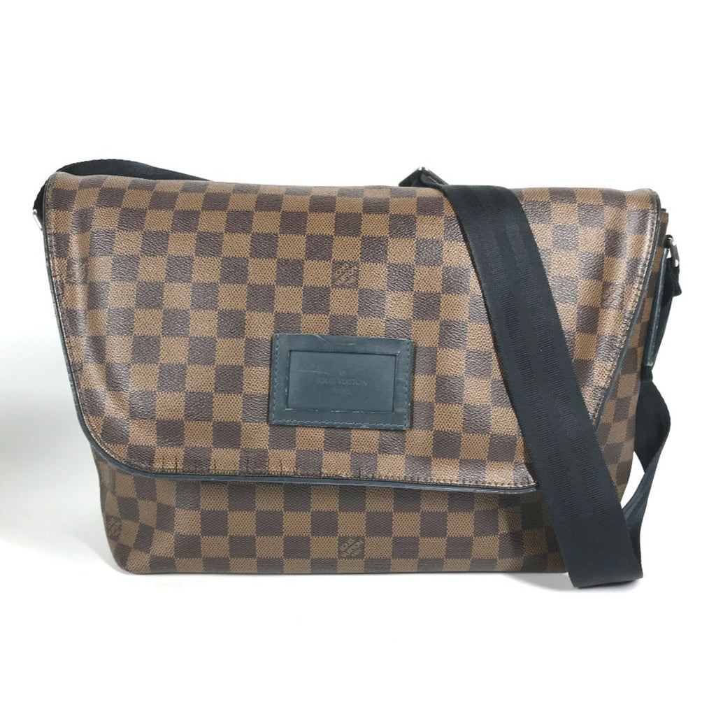 Louis Vuitton Brown Damier Canvas Messenger Bag Shoulder Bag