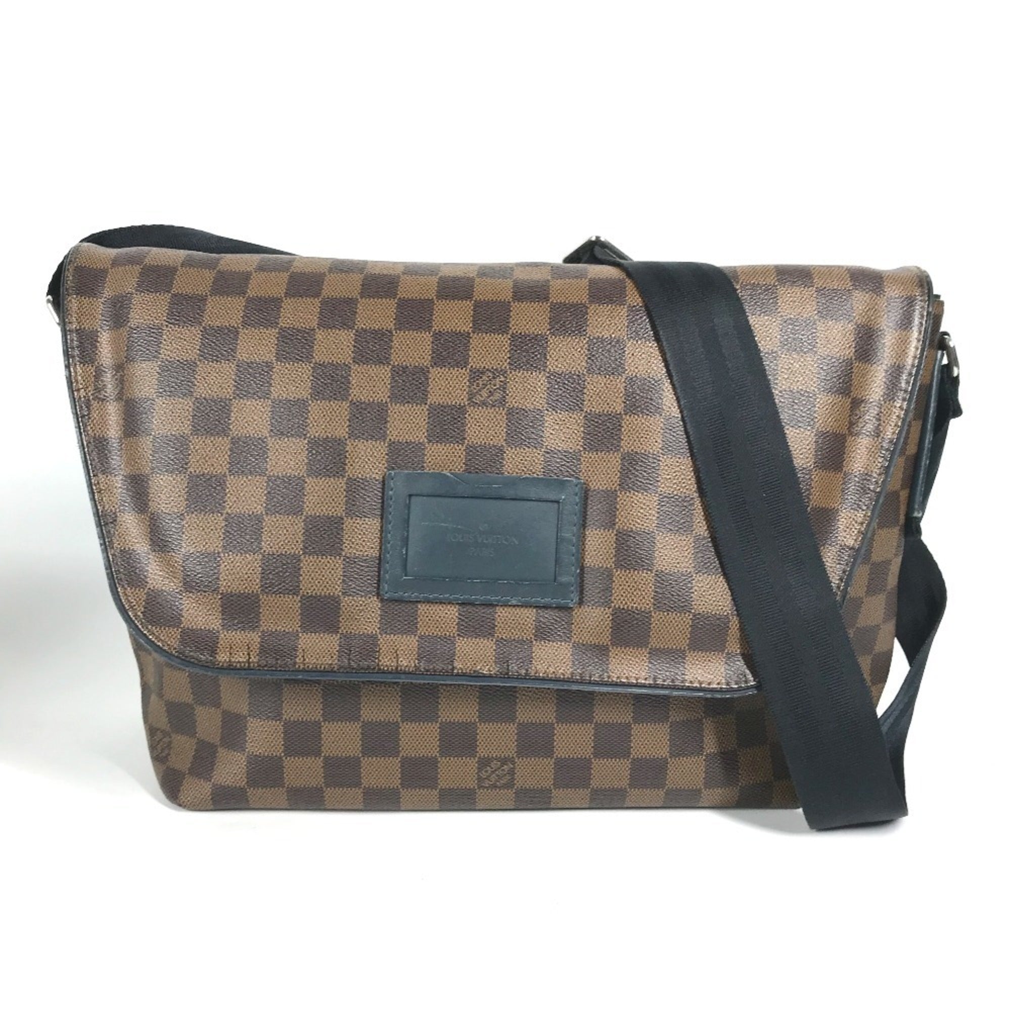 Louis Vuitton Brown Damier Canvas Messenger Bag Shoulder Bag
