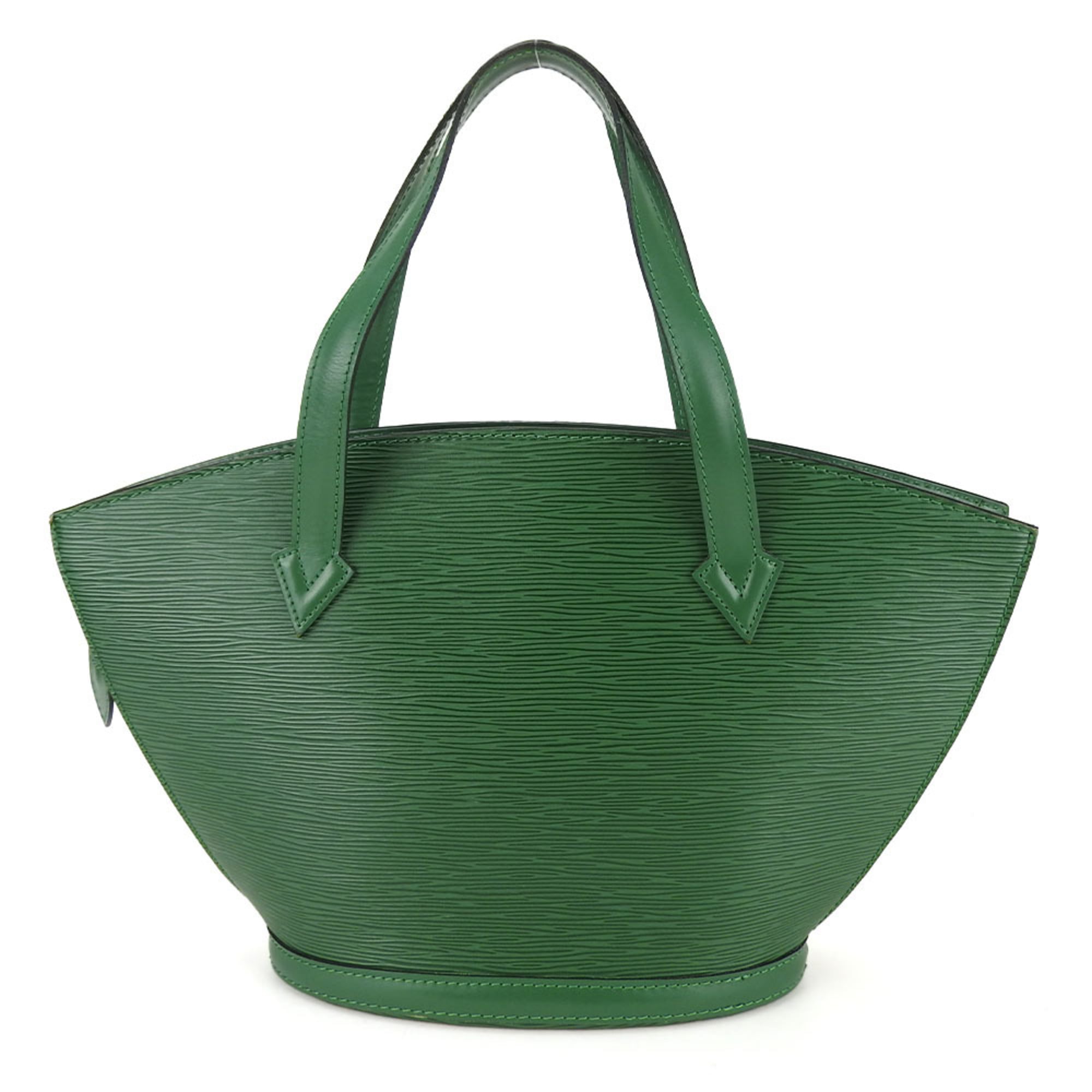 Louis Vuitton Borneo Green Epi Leather Handbag