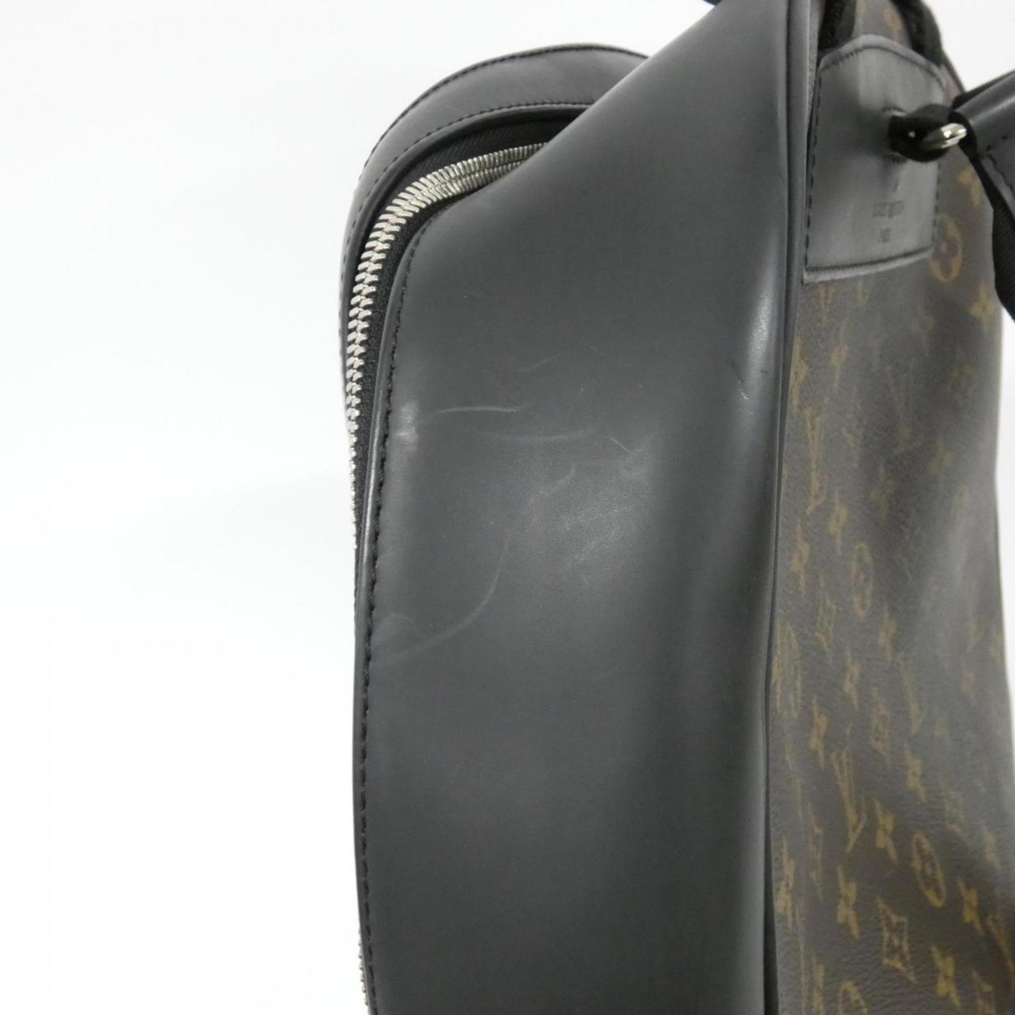 Louis Vuitton Brown Coated Canvas Backpack