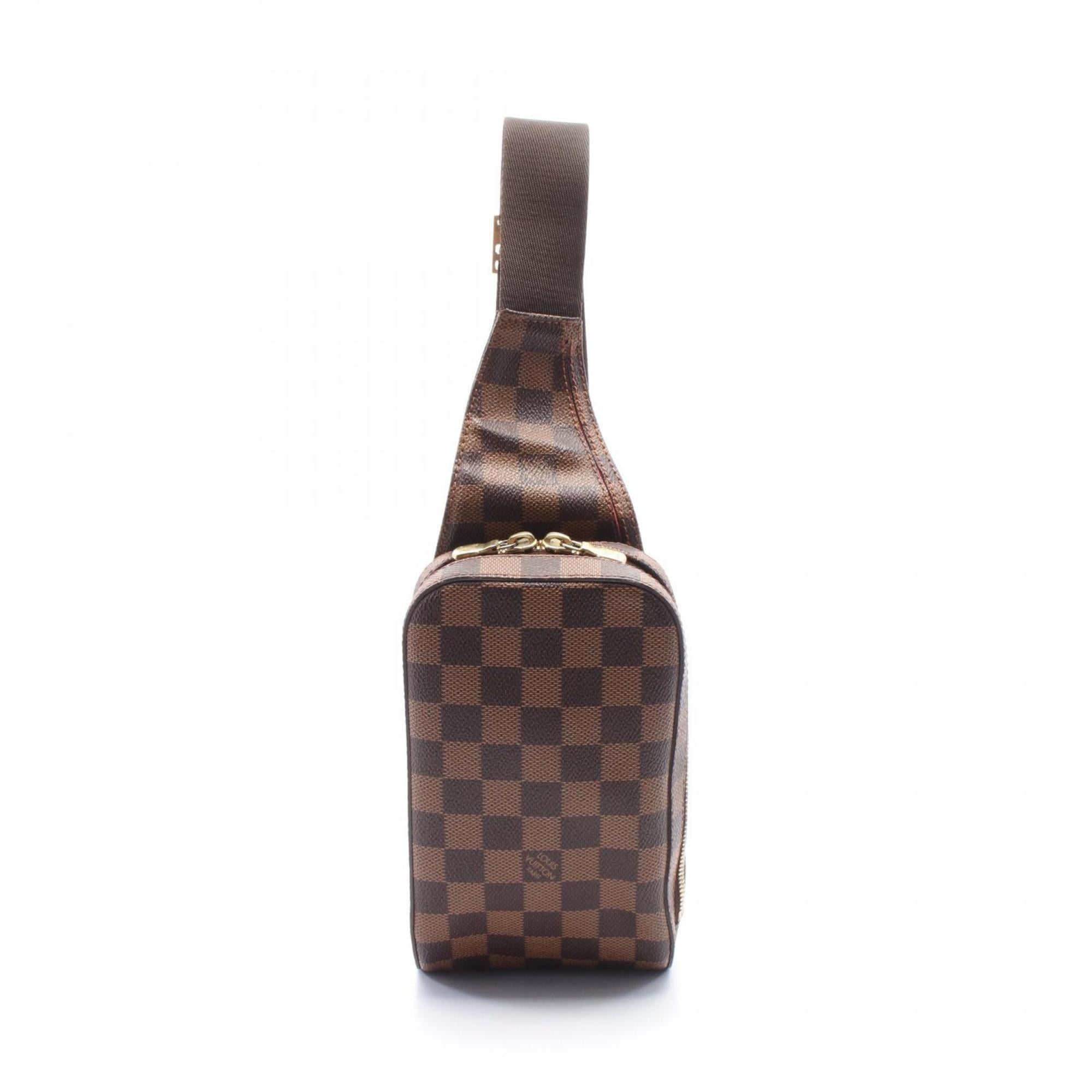 Louis Vuitton Brown Ebene Coated Canvas Fanny Pack