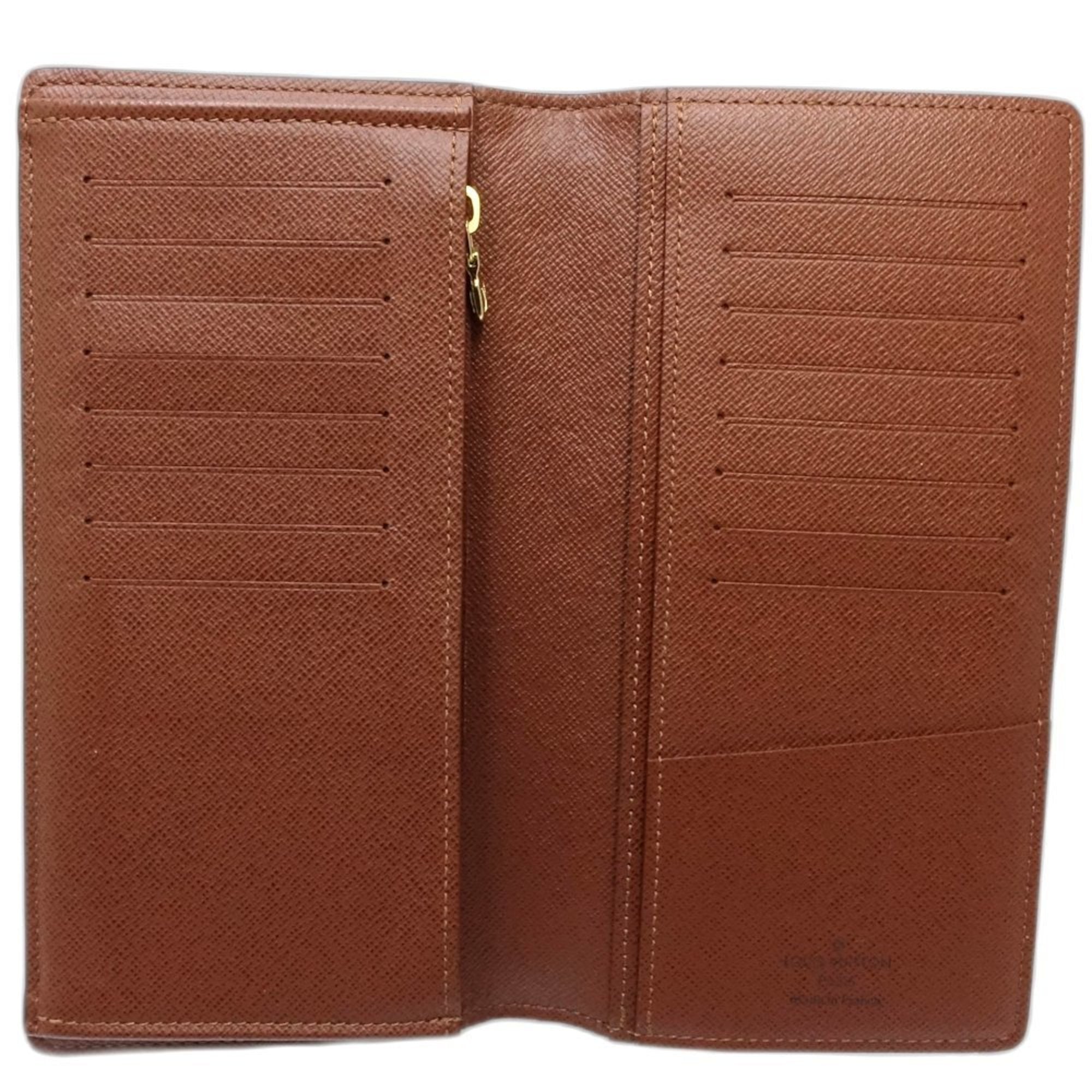 Louis Vuitton Brown Monogram Monogram Long Wallet