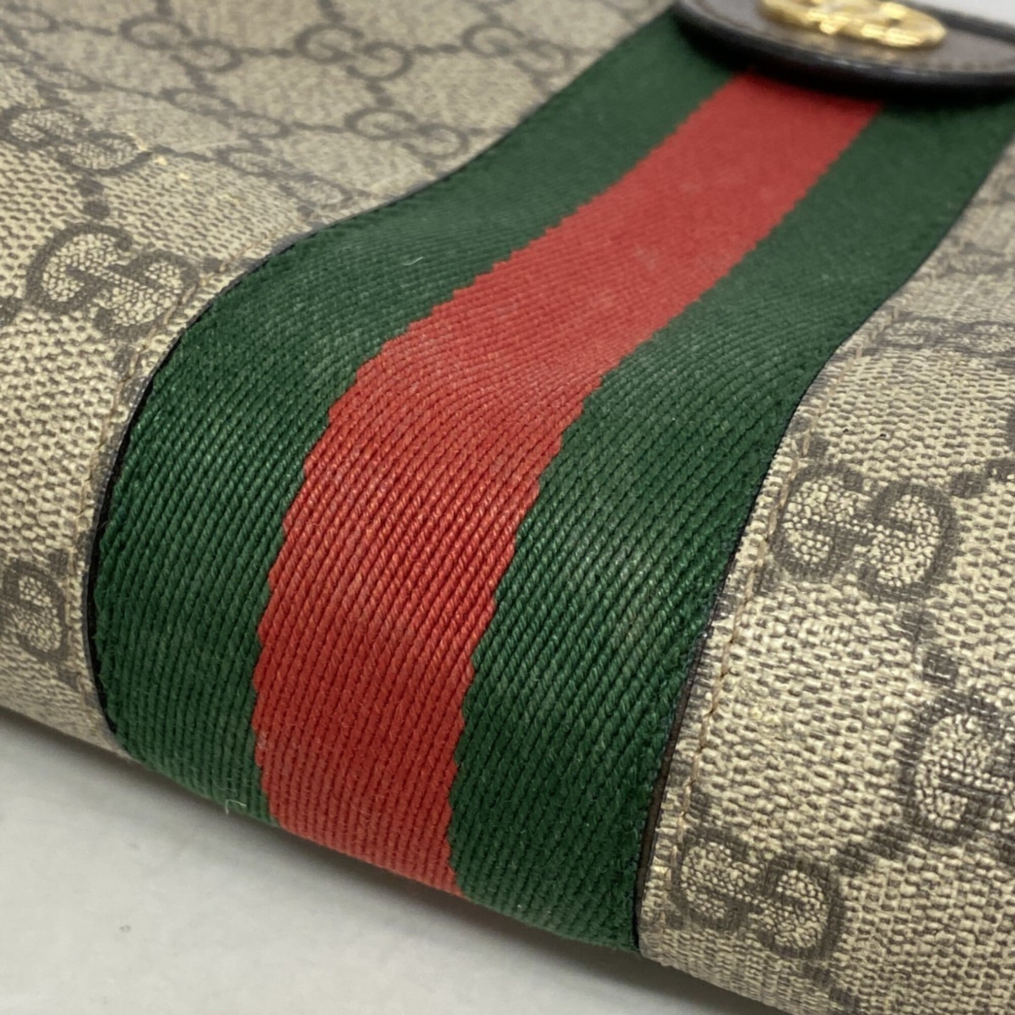 Gucci Brown Pvc Shoulder Bag (Pre-Owned)