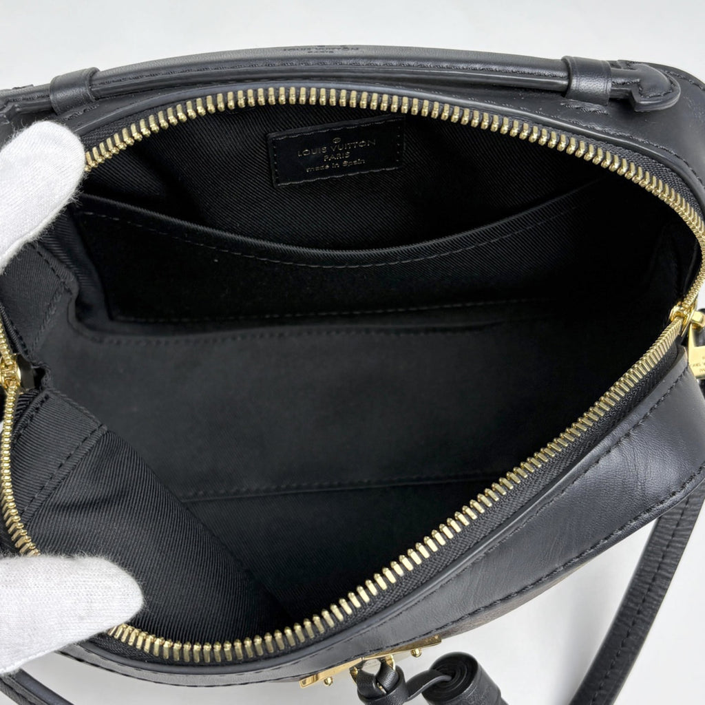 Louis Vuitton Black Brown Noir Monogram Shoulder Bag