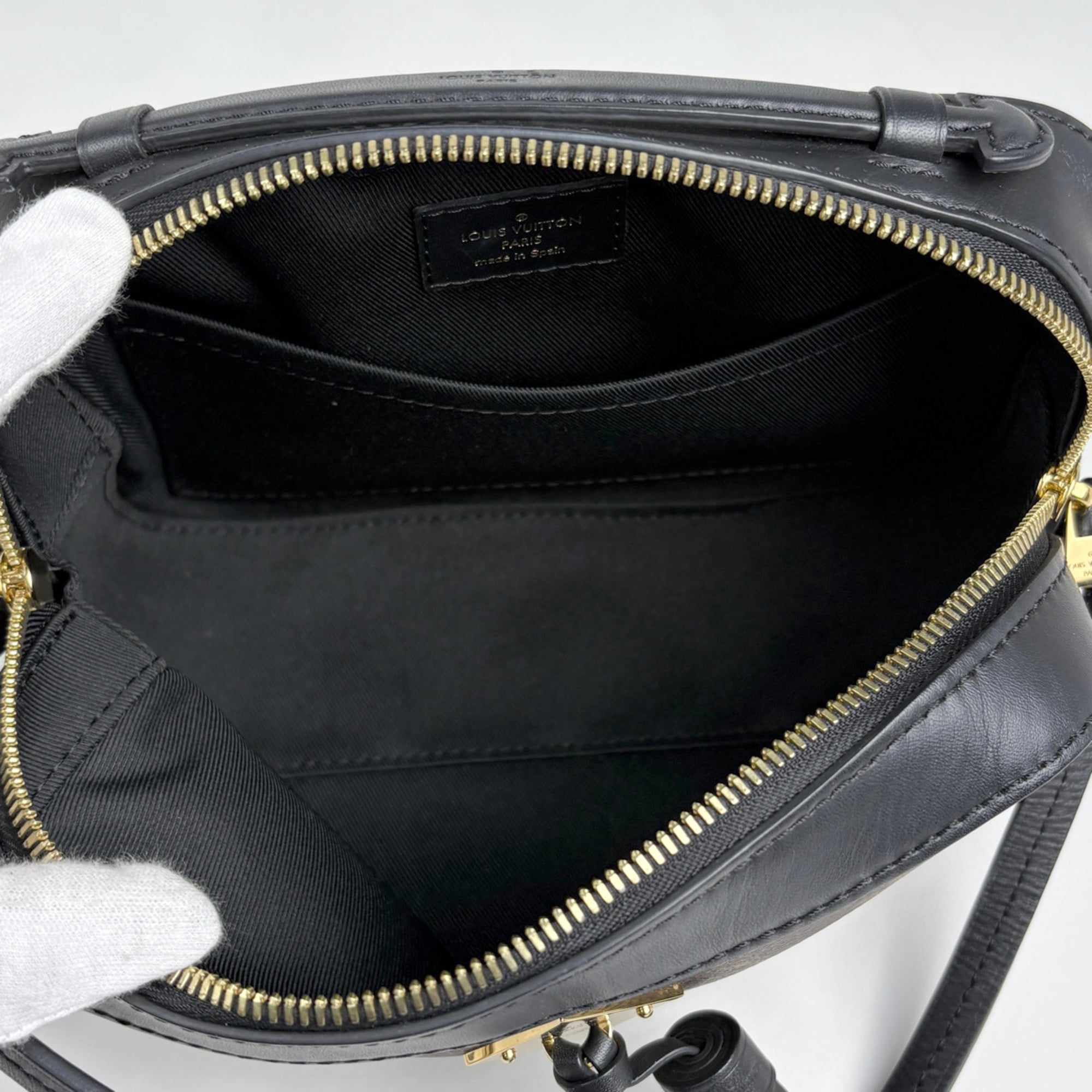 Louis Vuitton Black Brown Noir Monogram Shoulder Bag