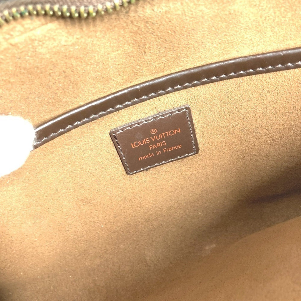 Louis Vuitton Brown Damier Canvas Ebene Damier Canvas Clutch Bag Pouch