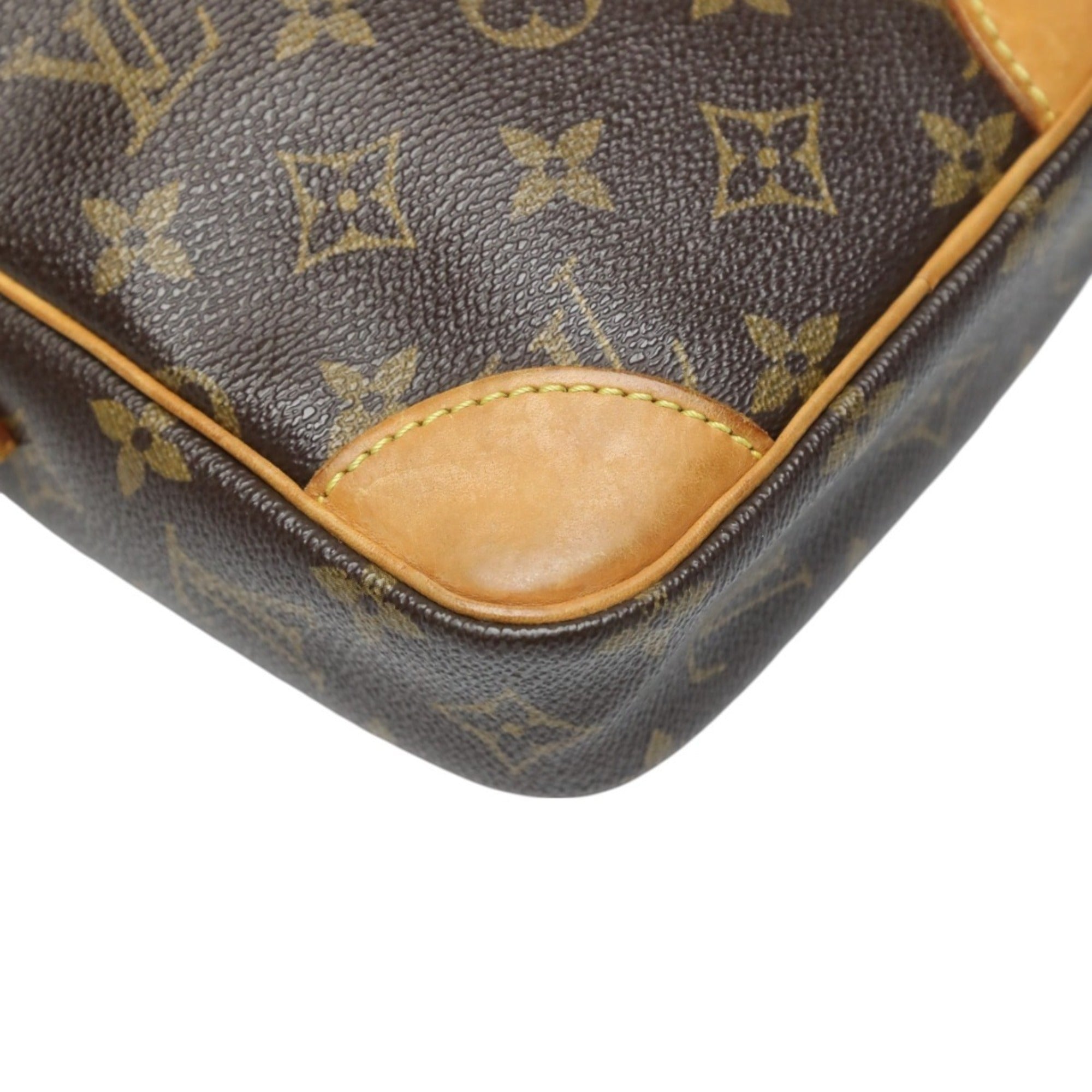 Louis Vuitton Brown Monogram Canvas Shoulder Bag