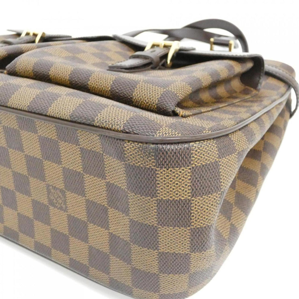 Louis Vuitton Brown Coated Canvas Handbag