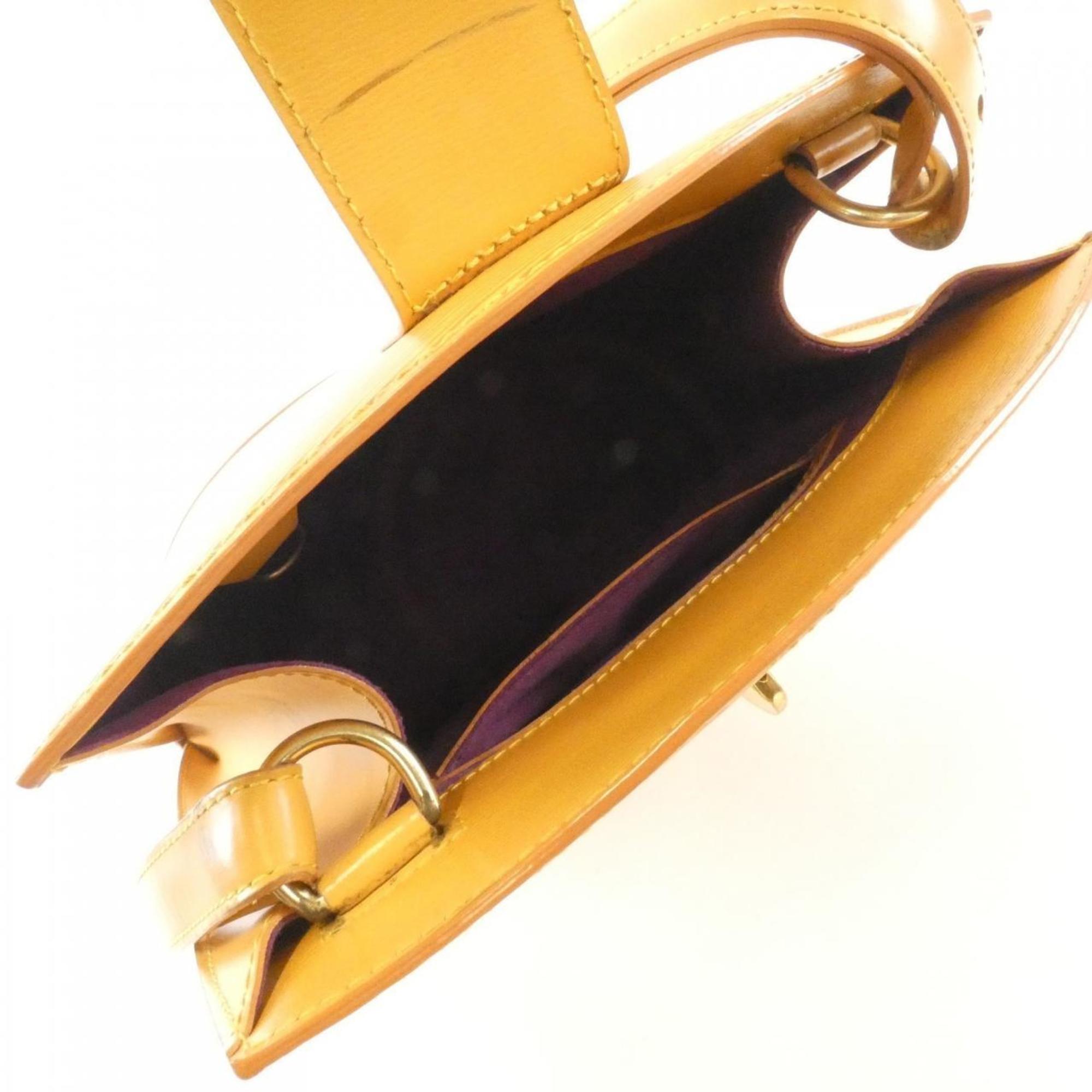 Louis Vuitton Epi Yellow Epi Leather Shoulder Bag