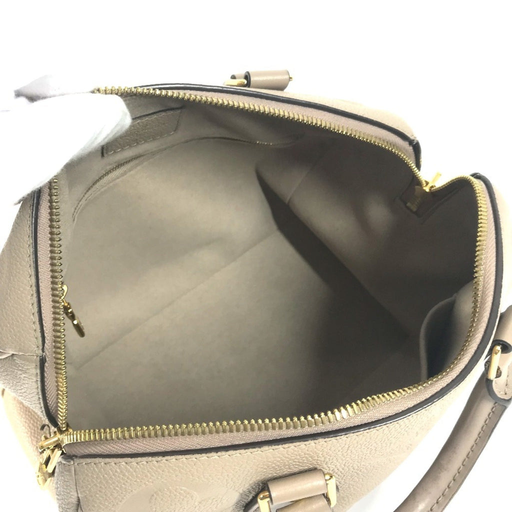 Louis Vuitton Beige Tourterelle Monogram Empreinte Boston Bag Handbag Shoulder Bag