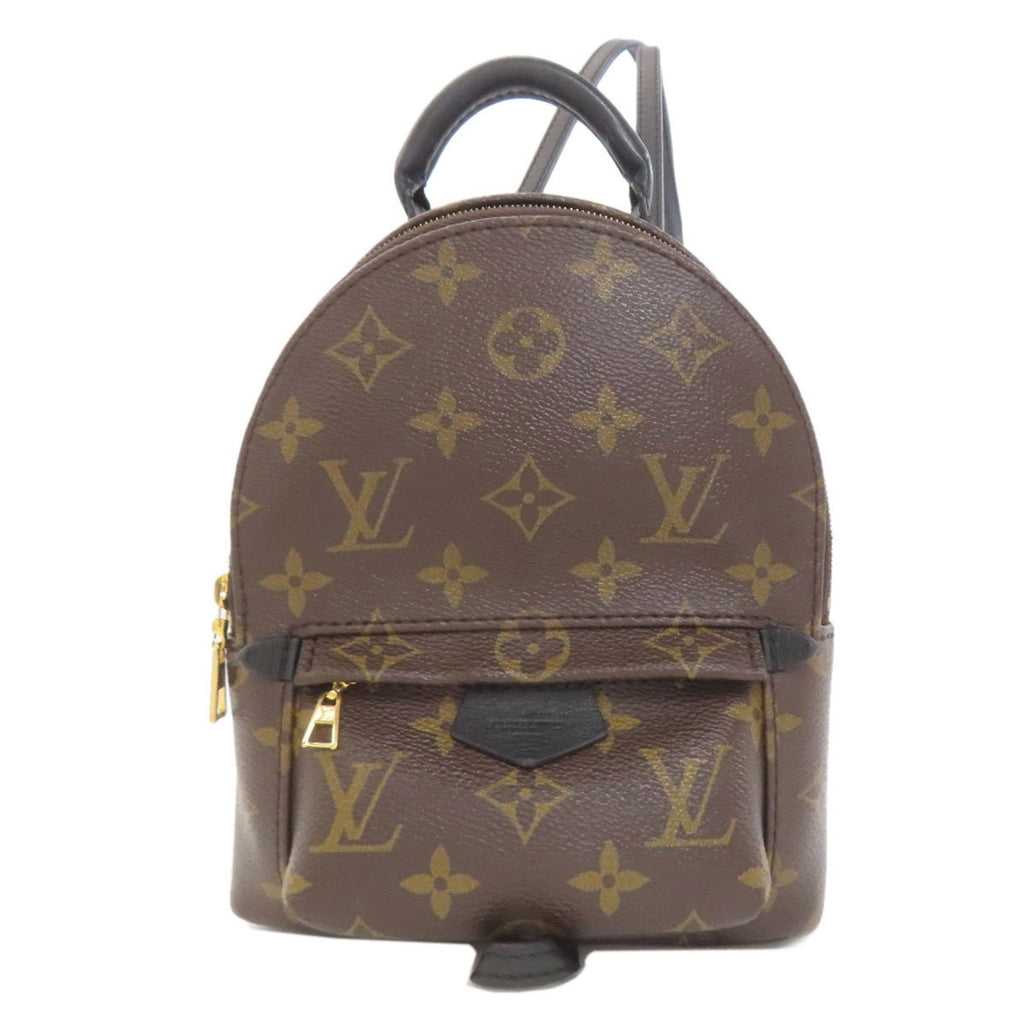 Louis Vuitton Monogram Black Pvc Backpack