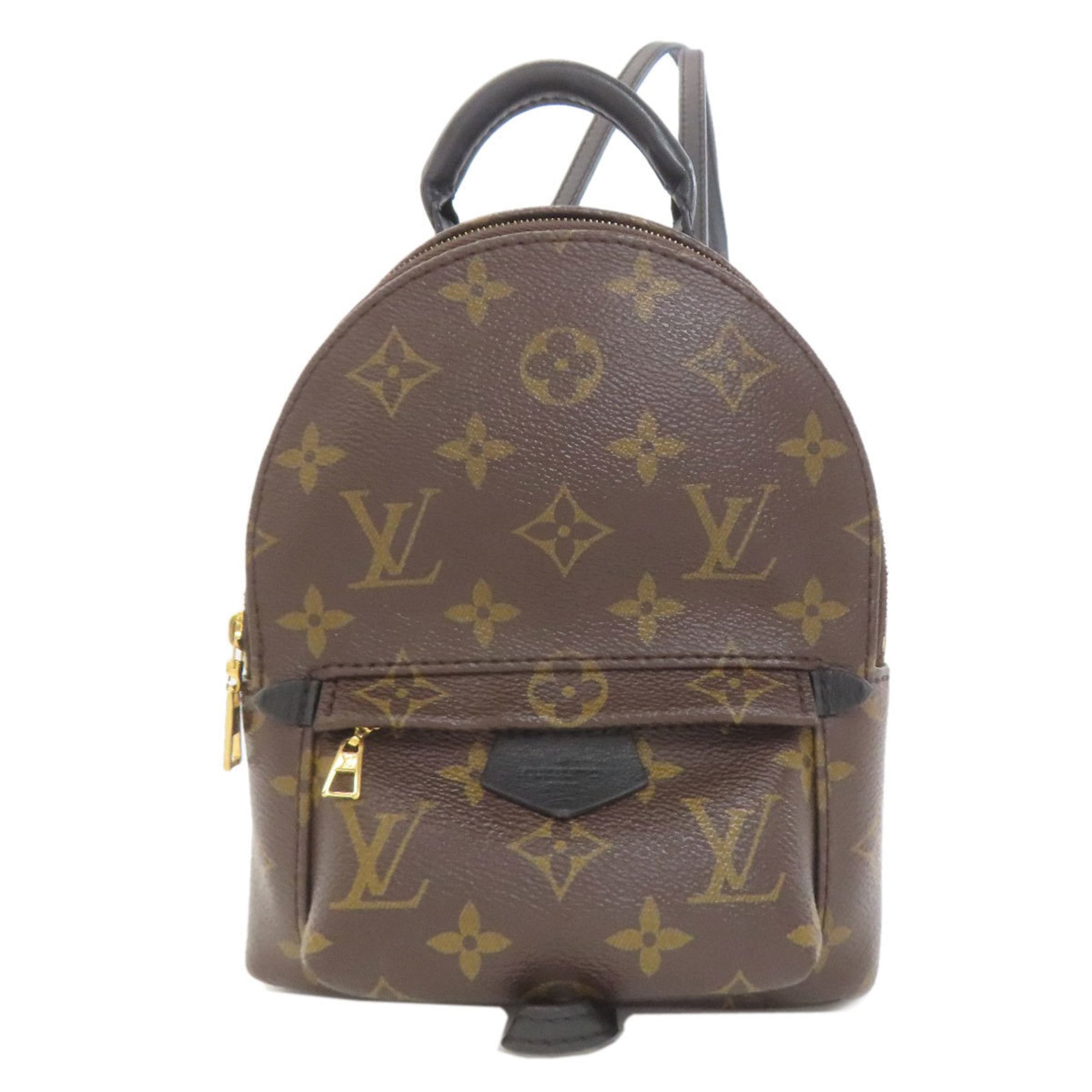 Louis Vuitton Monogram Black Pvc Backpack