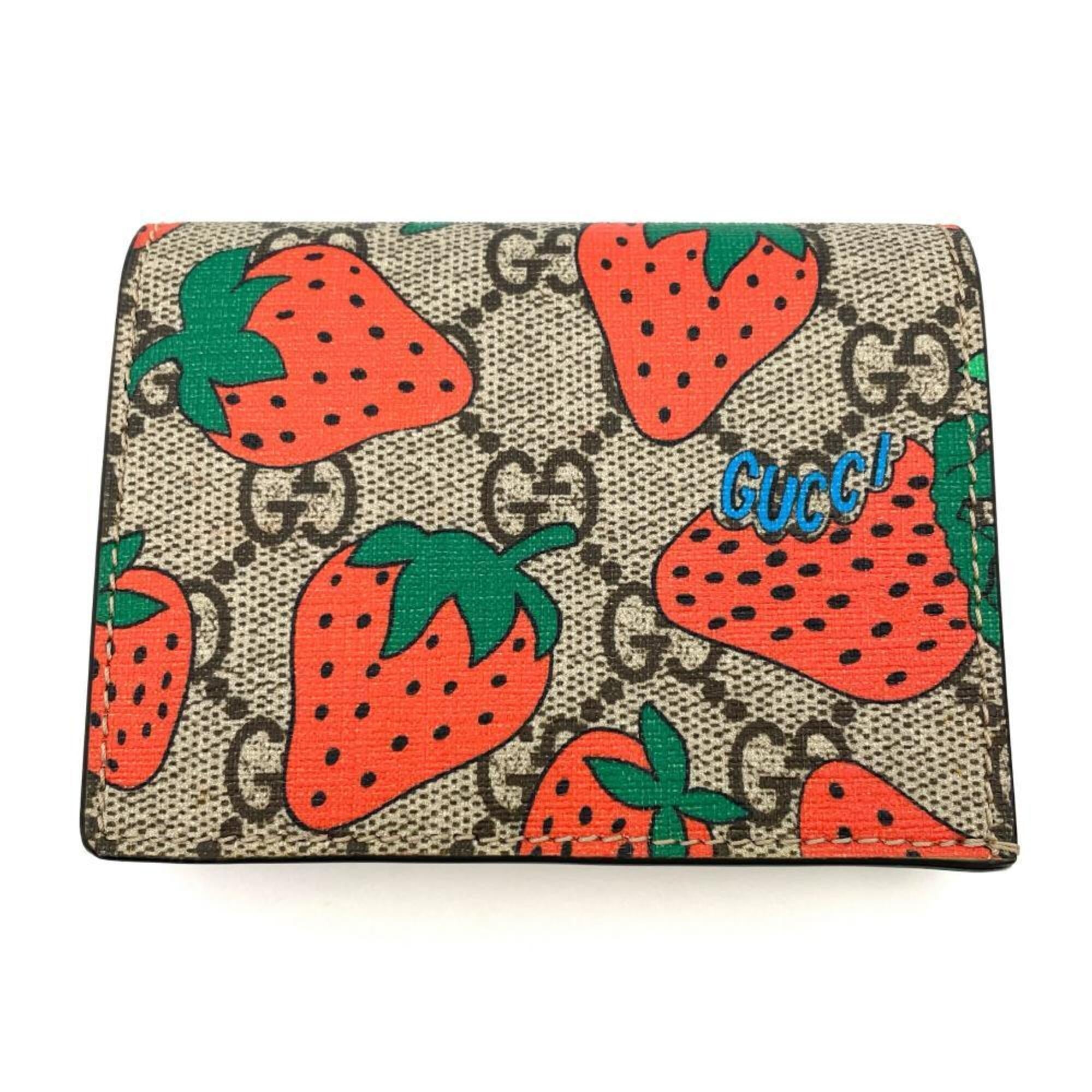 Gucci Gg Supreme Wallet (Bi-Fold) (Pre-Owned)