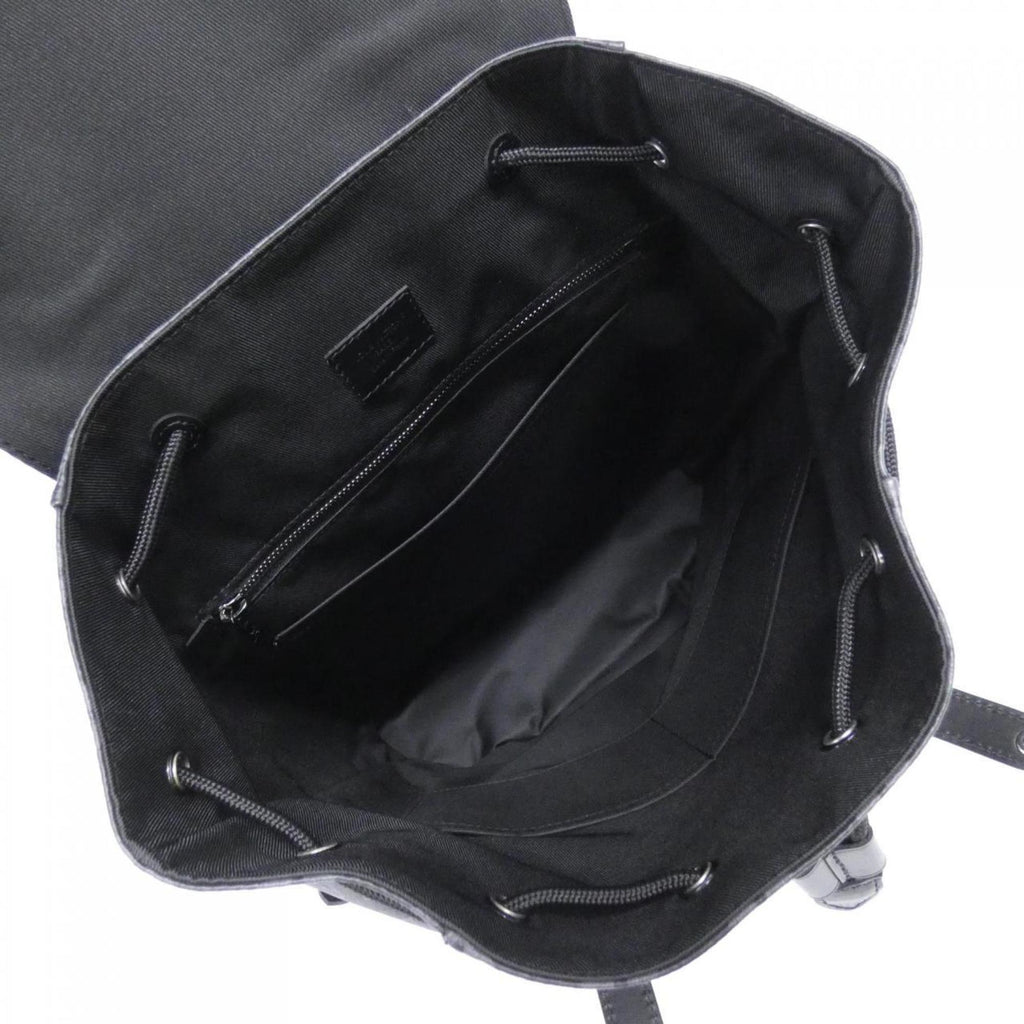 Louis Vuitton Black Coated Canvas Backpack