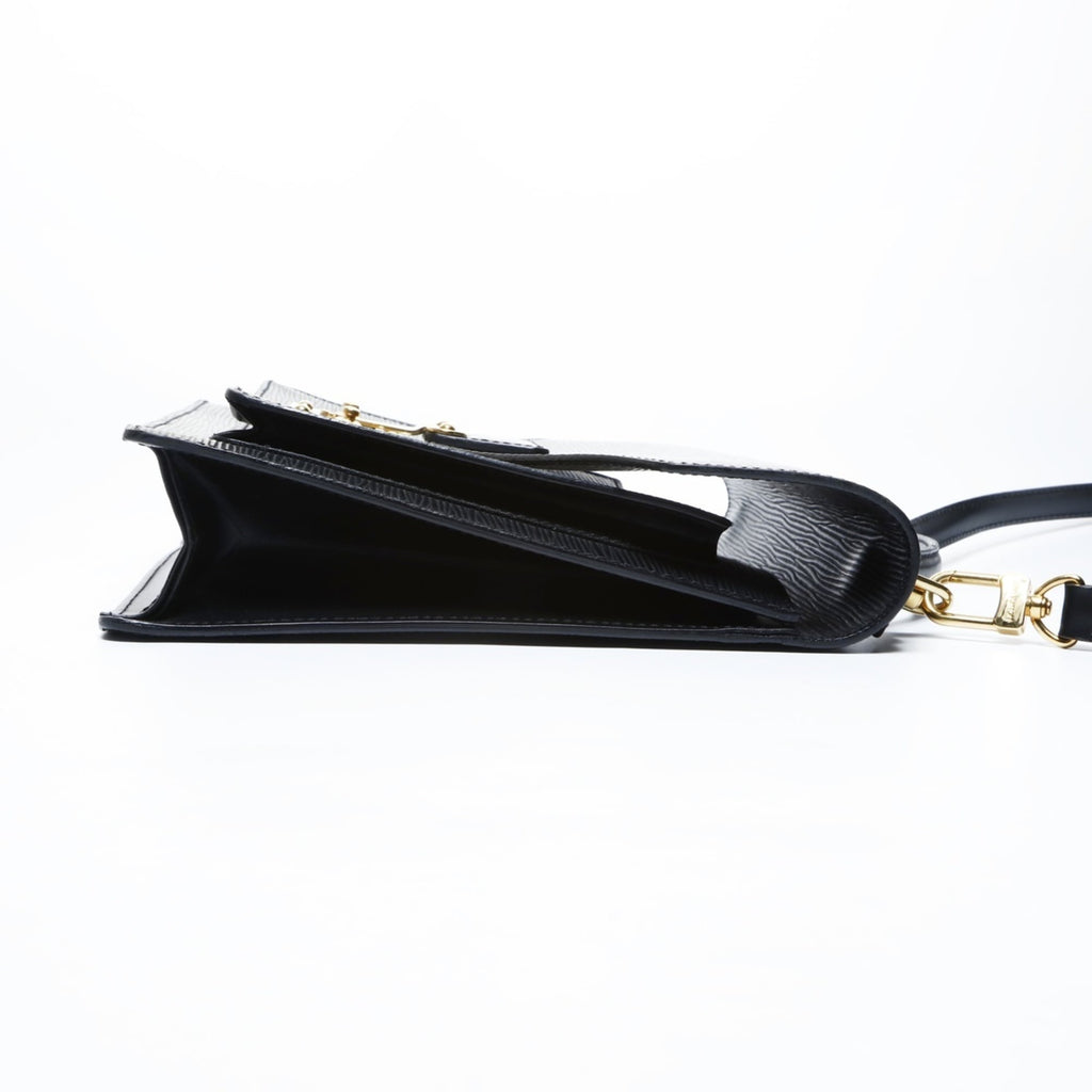 Louis Vuitton Epi Black Epi Leather Handbag