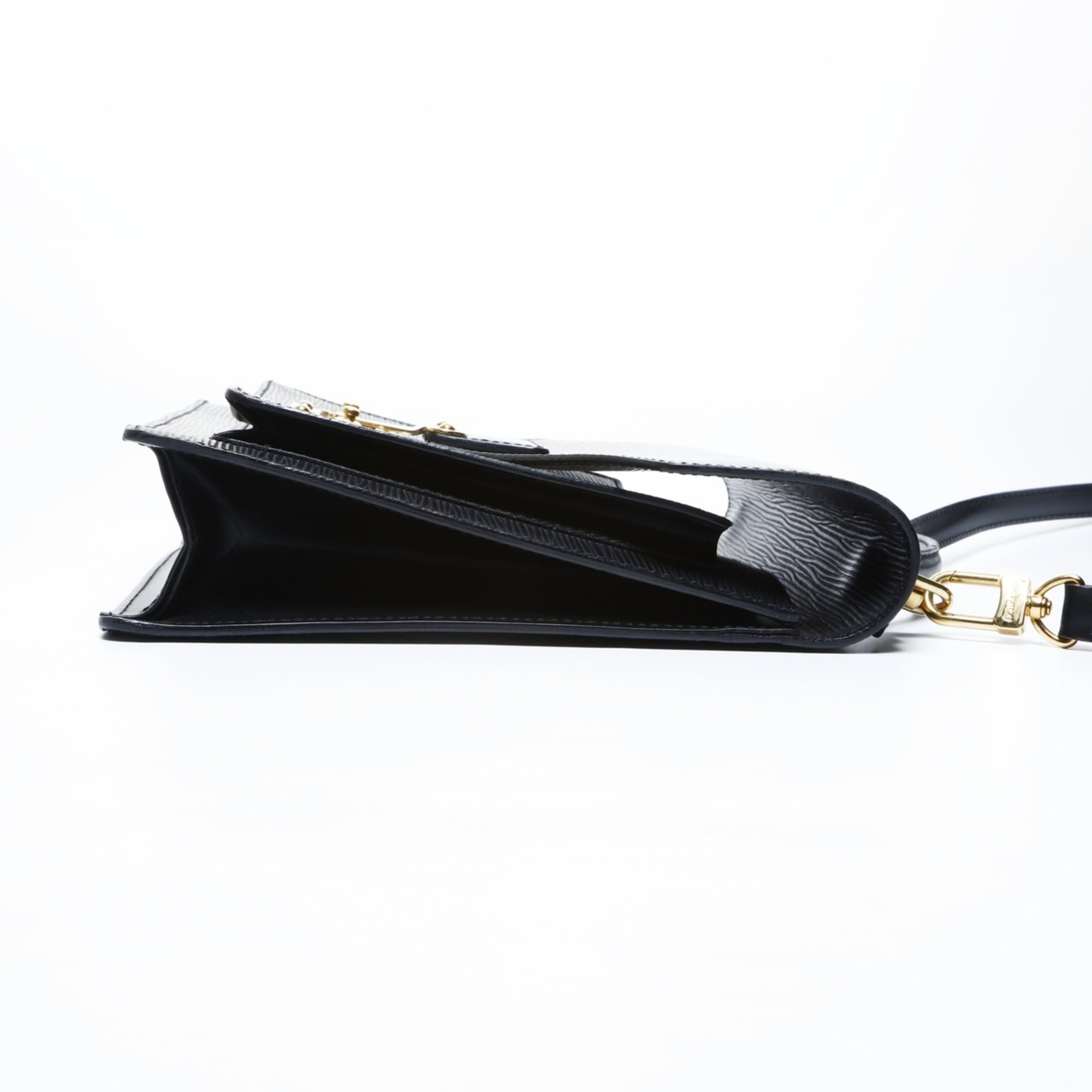 Louis Vuitton Epi Black Epi Leather Handbag