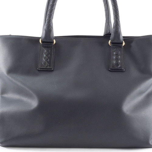 Bottega Veneta Black Pvc Leather Tote Bag