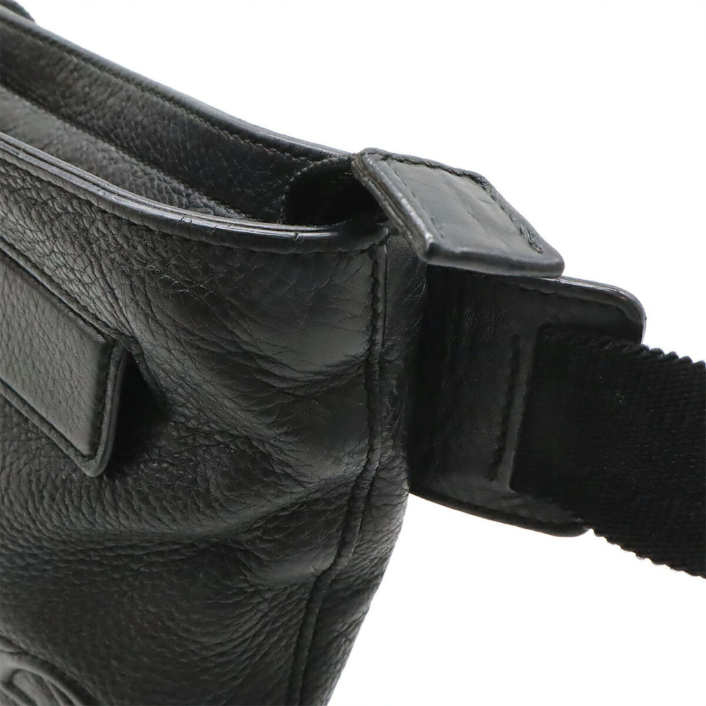 Gucci Soho Black Leather Shoulder Bag Sling Bag (Pre-Owned)