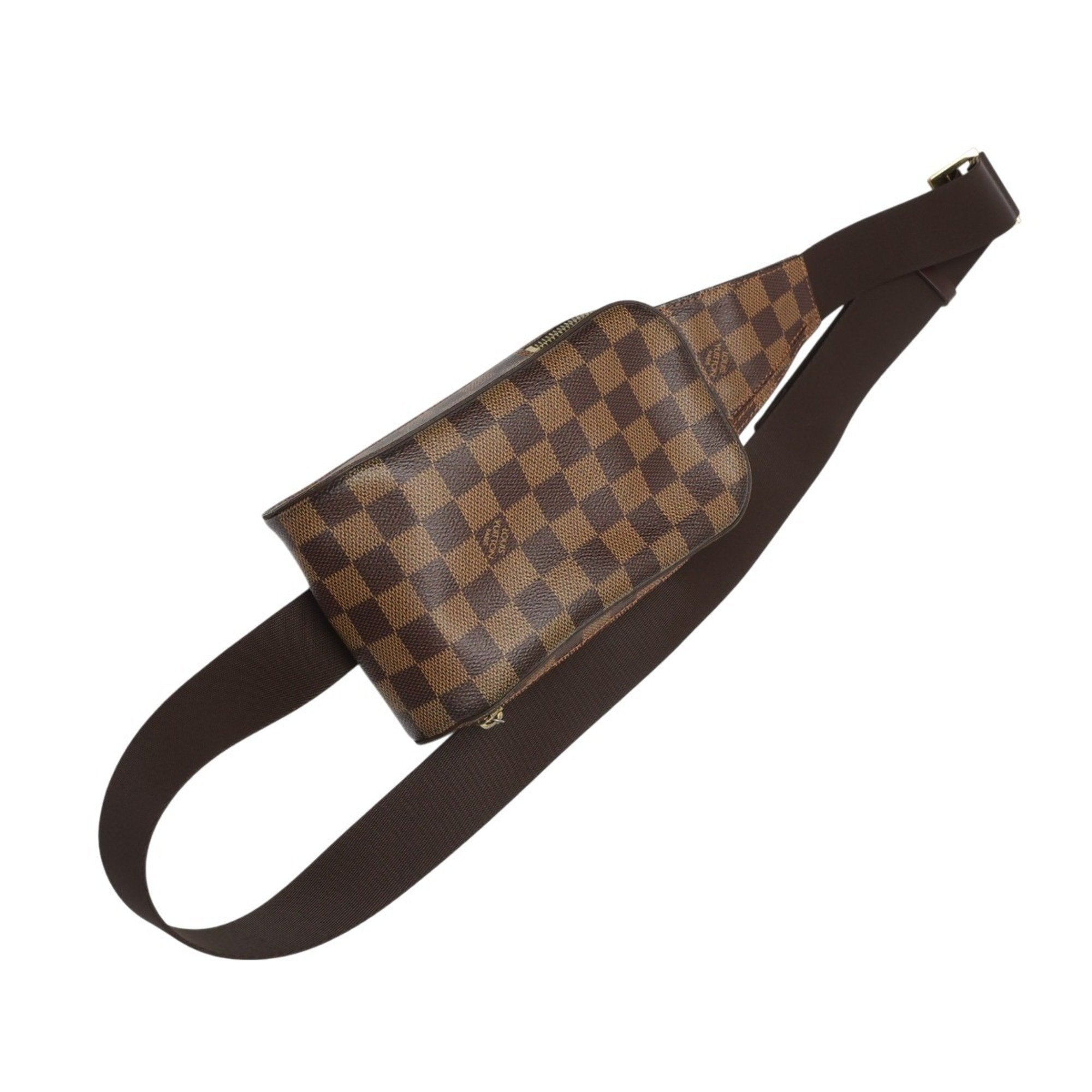 Louis Vuitton Brown Damier Canvas Ebene Damier Canvas Pouch Sling Bag