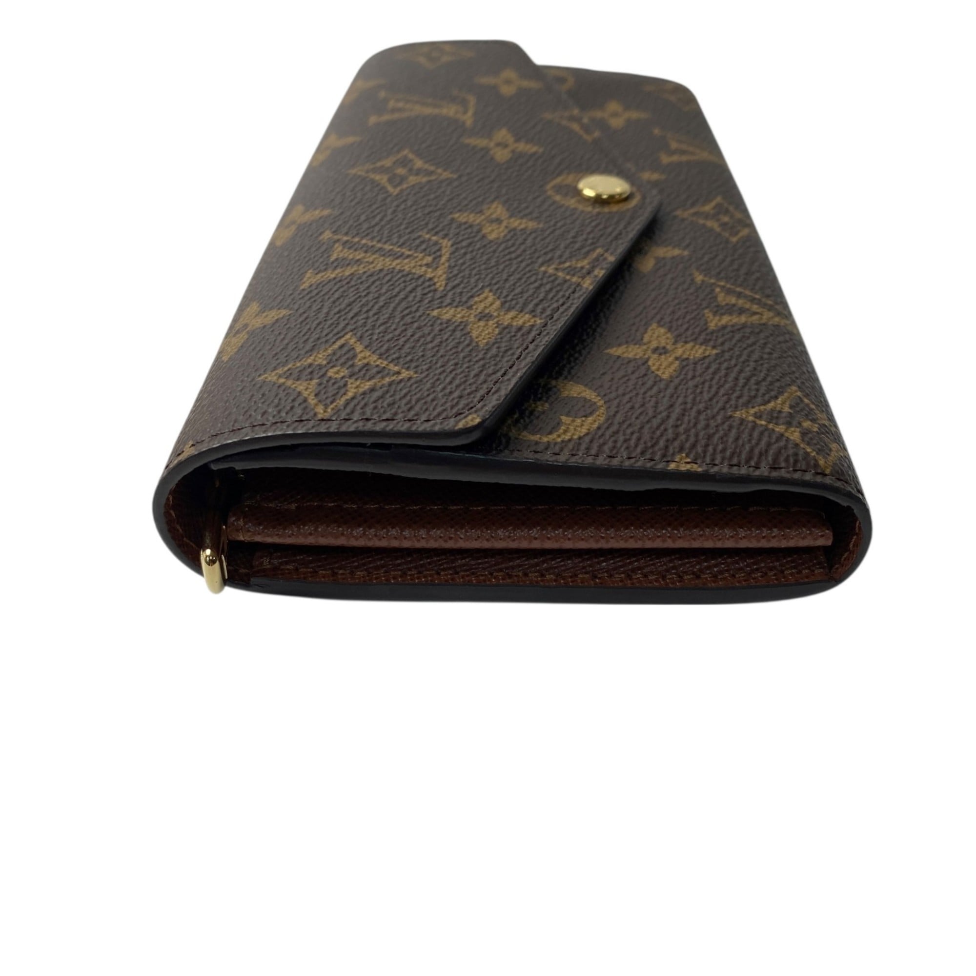 Louis Vuitton Monogram Brown Pvc Long Wallet