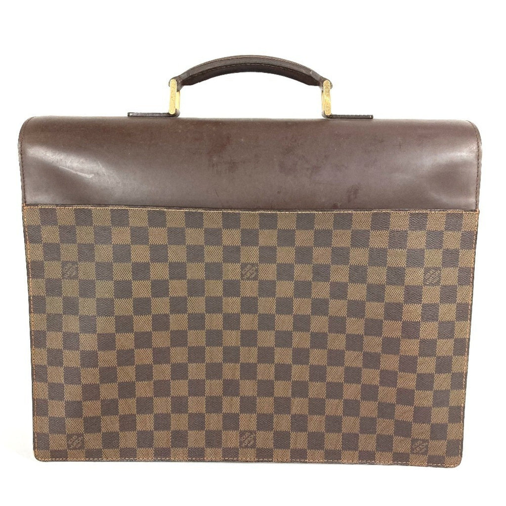 Louis Vuitton Brown Damier Canvas Ebene Damier Canvas Briefcase Handbag