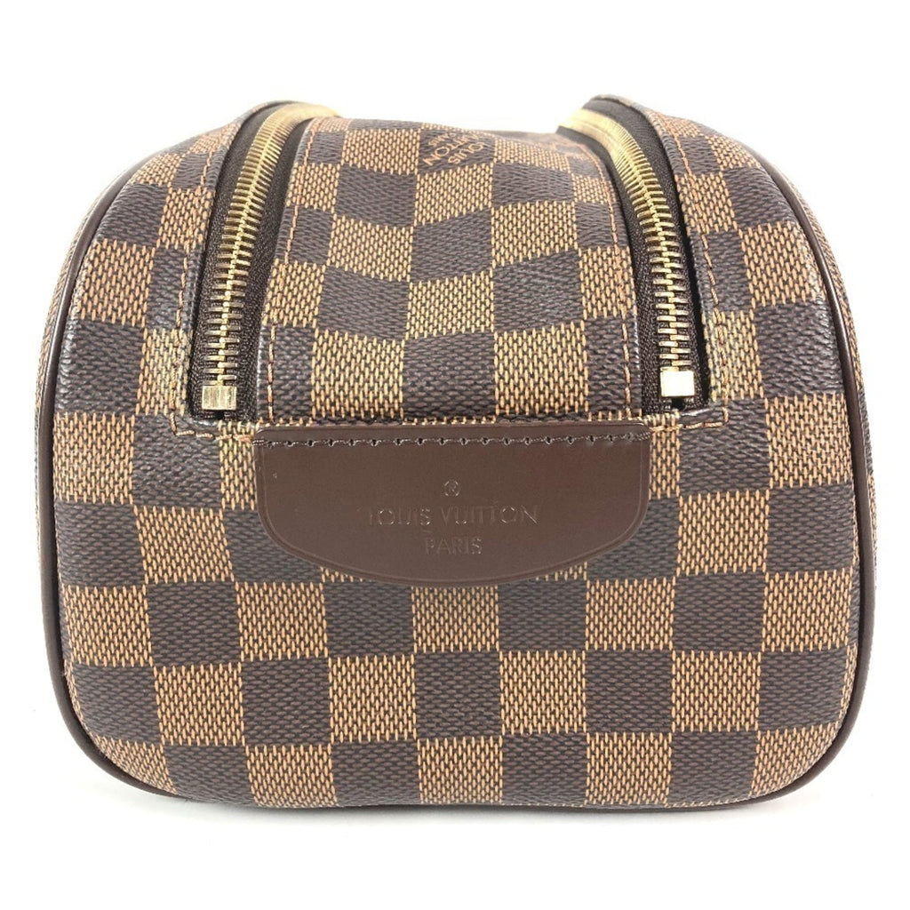 Louis Vuitton Brown Ebene Damier Canvas Pouch