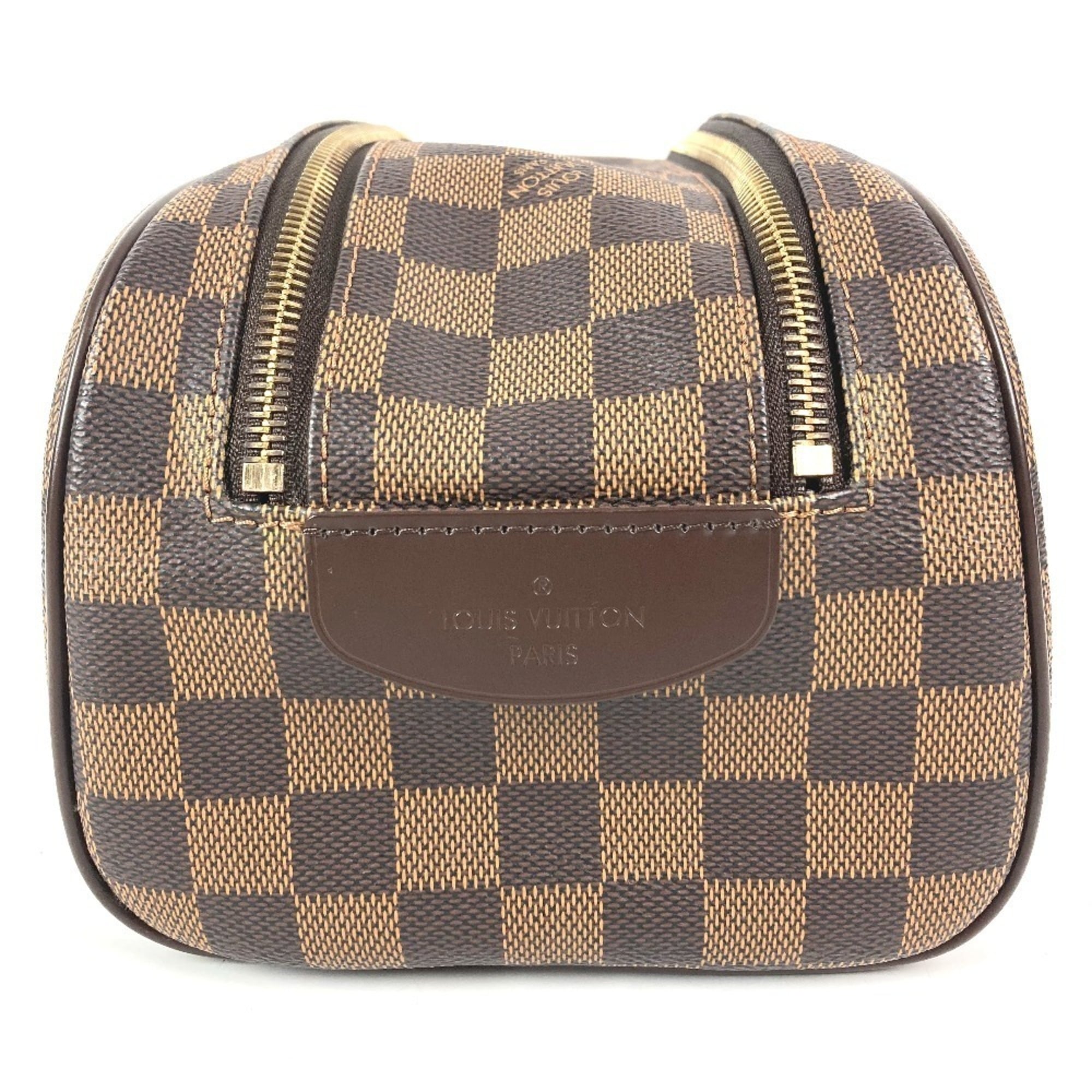 Louis Vuitton Brown Ebene Damier Canvas Pouch