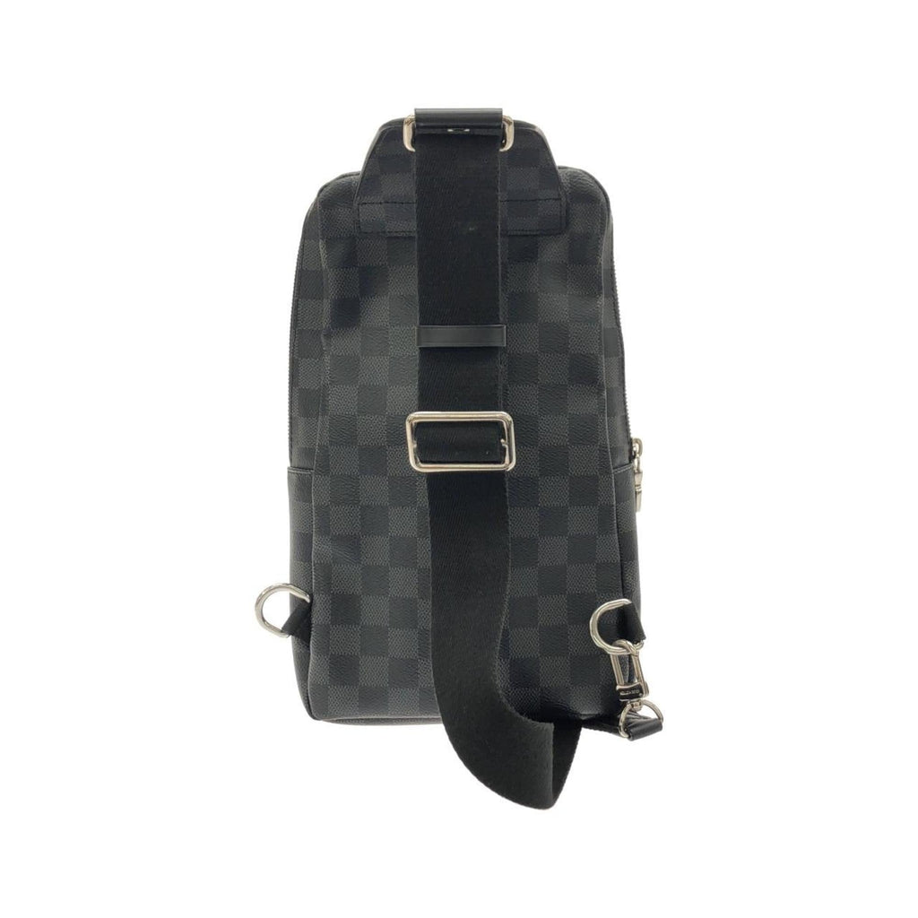 Louis Vuitton Graphite Coated Canvas Shoulder Bag