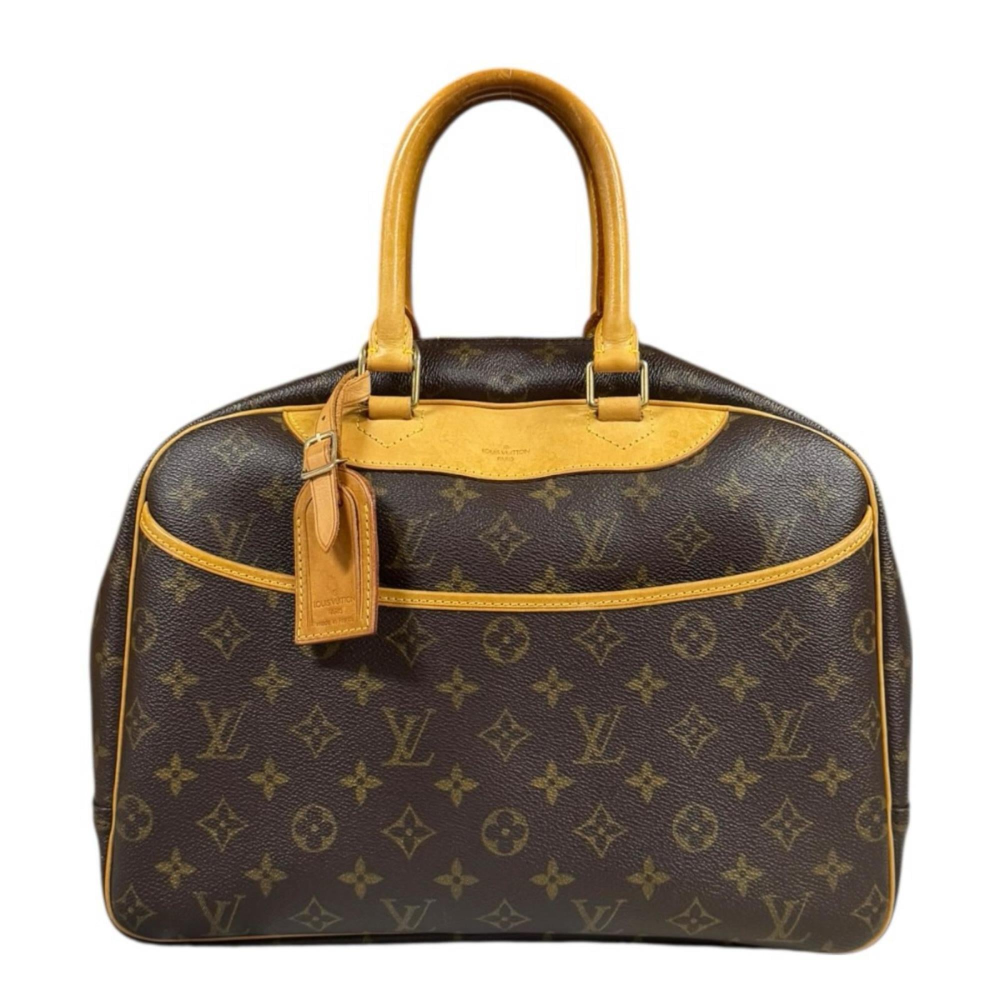 Louis Vuitton Brown Monogram Canvas Handbag
