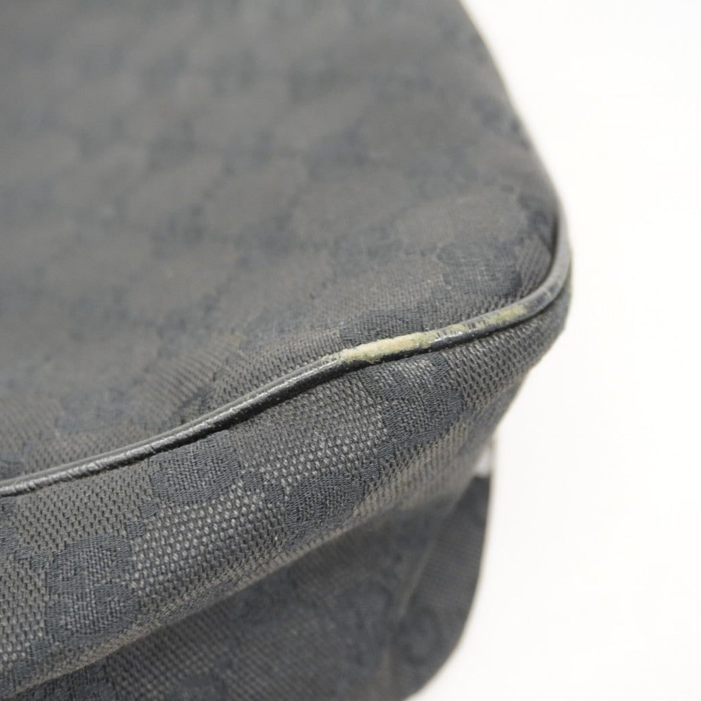 Gucci Black Canvas Tote Bag (Pre-Owned)