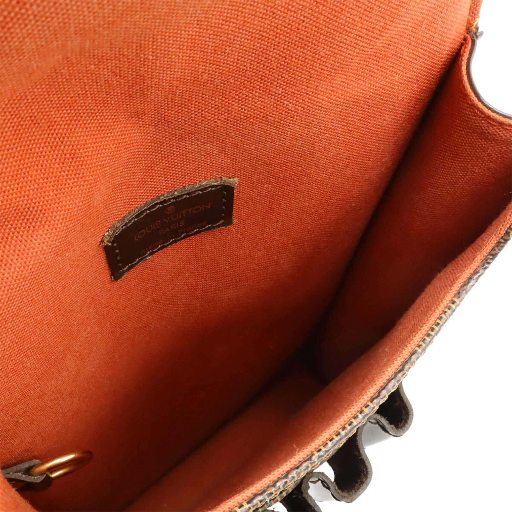 Louis Vuitton Brown Pvc Leather Shoulder Bag
