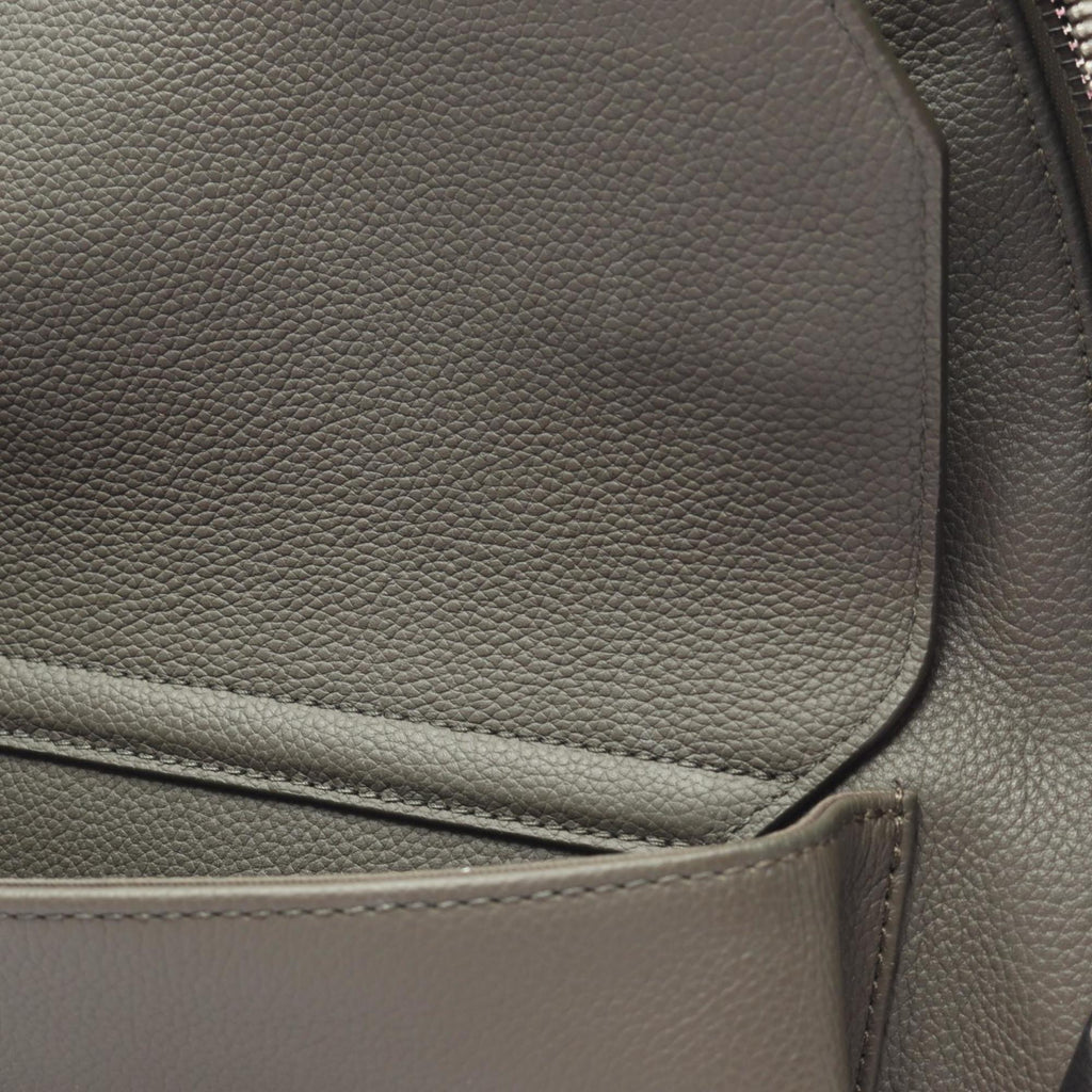 Louis Vuitton Khaki Leather Backpack Handbag
