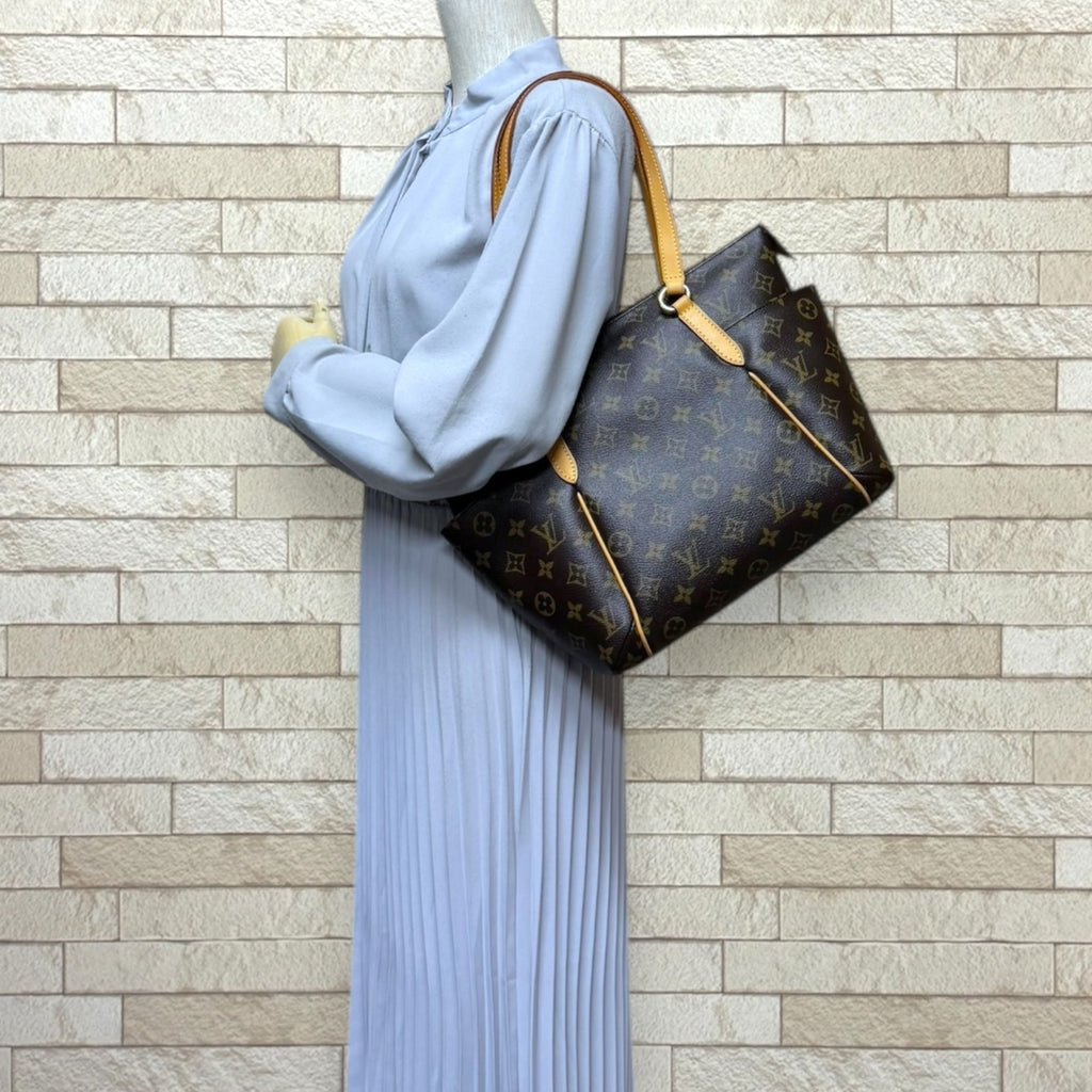 Louis Vuitton Brown Monogram Tote Bag