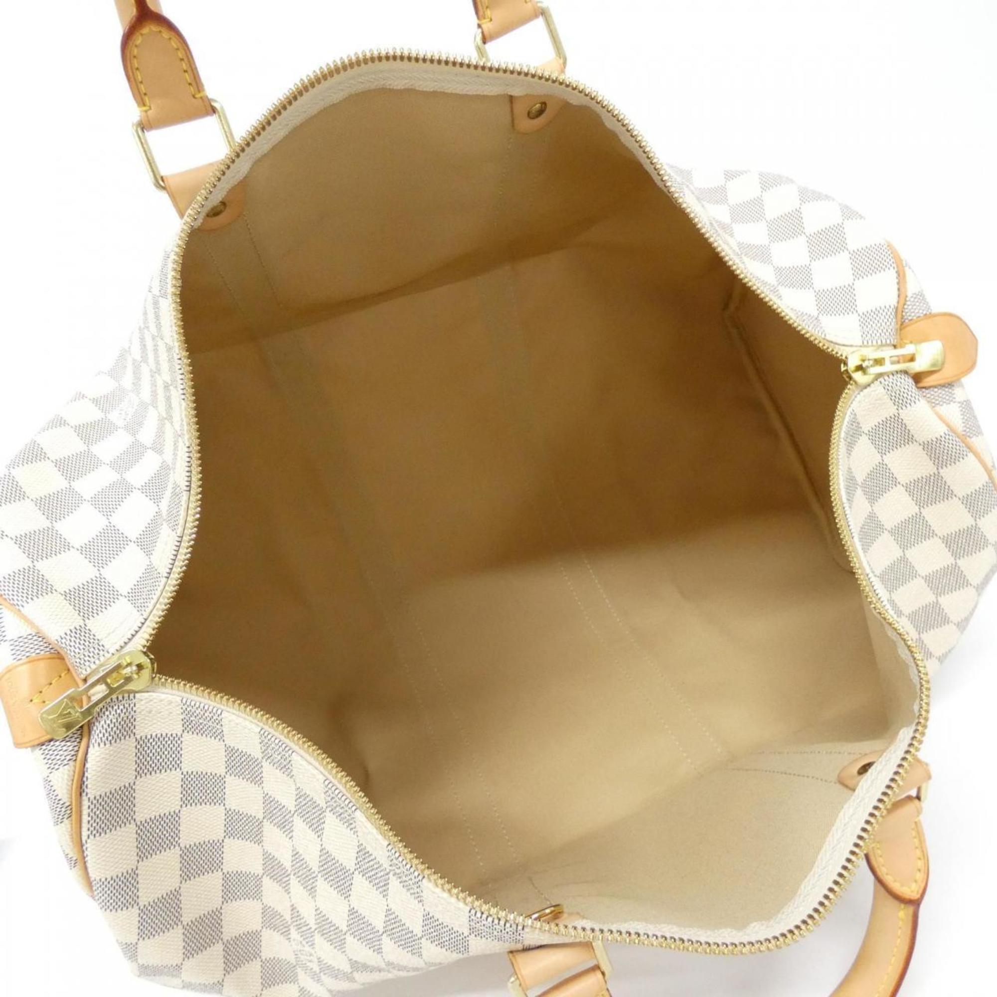 Louis Vuitton Azur Damier Azur Damier Azur Coated Canvas Boston Bag