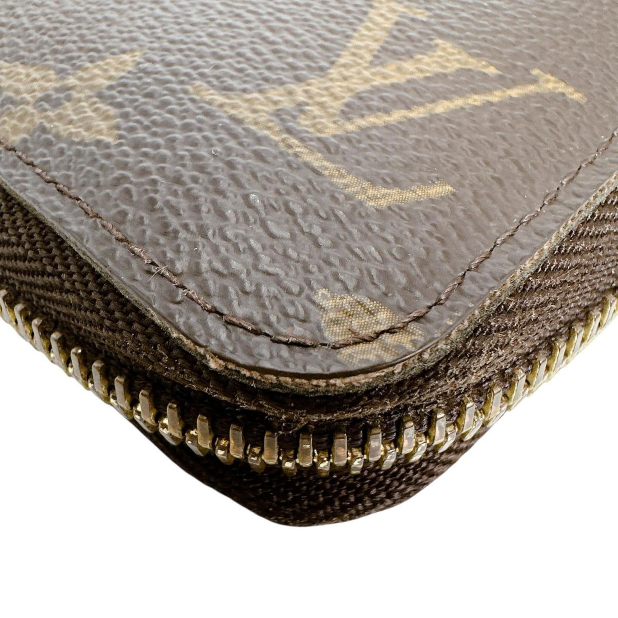 Louis Vuitton Brown Monogram Long Wallet