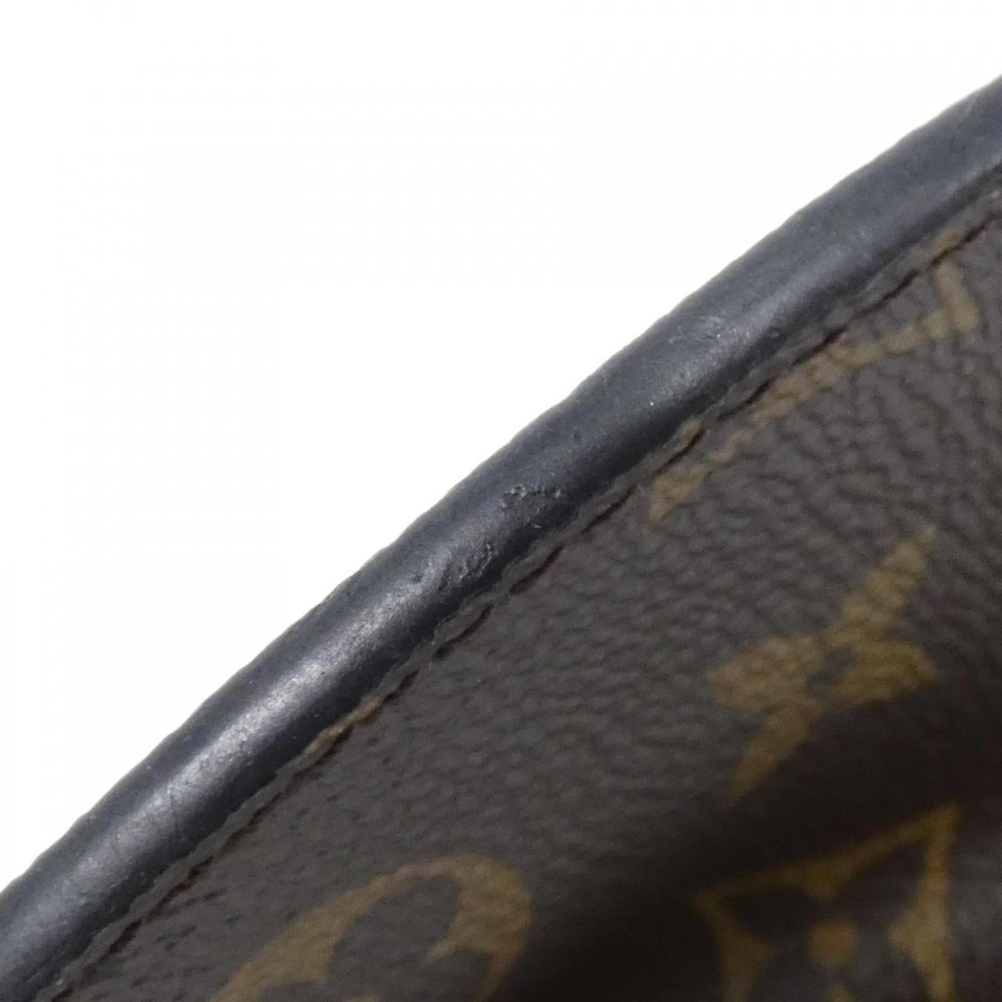 Louis Vuitton Monogram Marron Coated Canvas Shoulder Bag