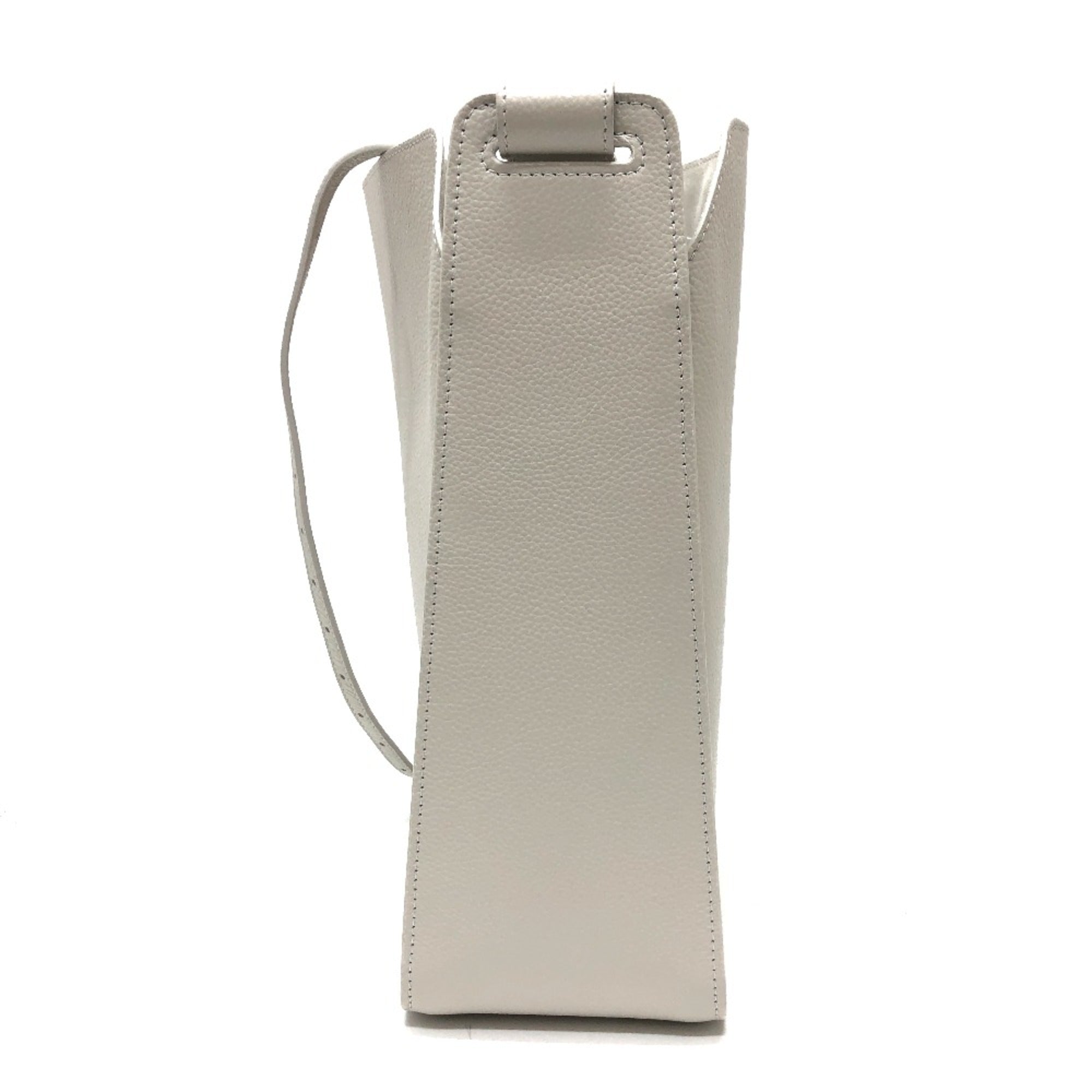 Balenciaga White Leather Shoulder